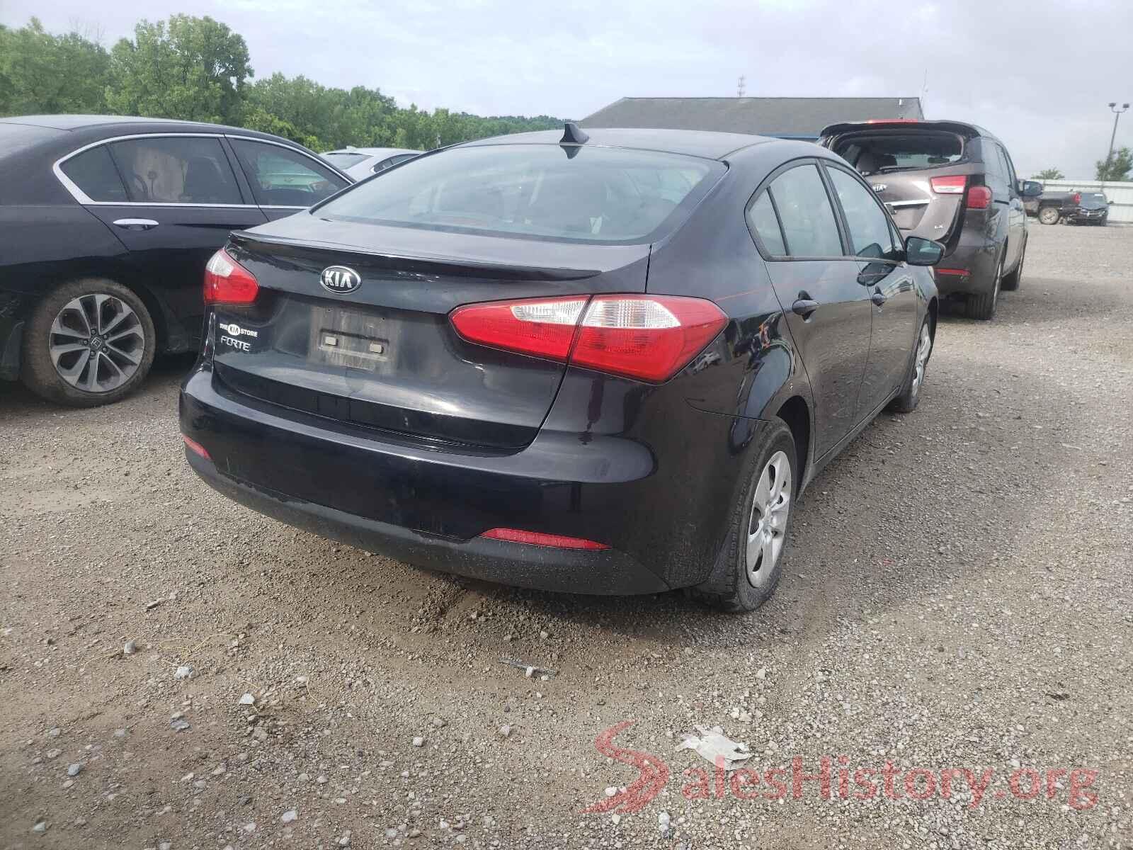 KNAFK4A63G5617031 2016 KIA FORTE