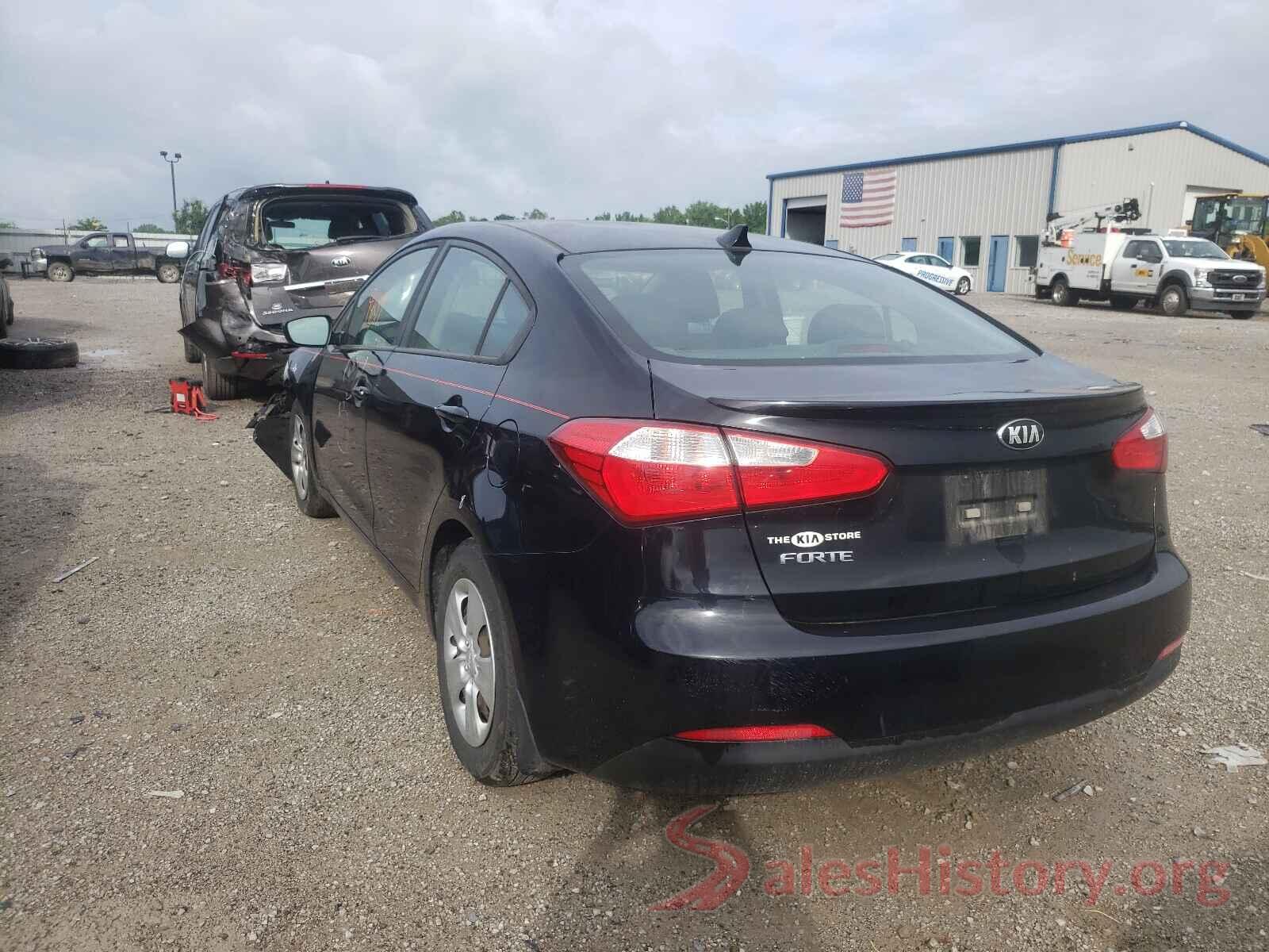 KNAFK4A63G5617031 2016 KIA FORTE