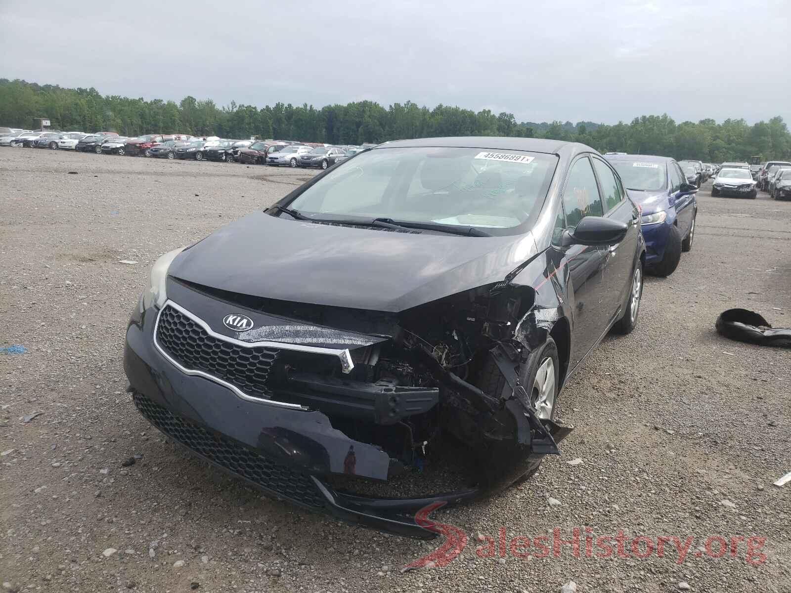 KNAFK4A63G5617031 2016 KIA FORTE