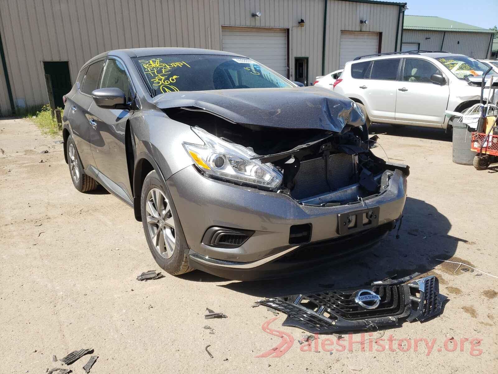 5N1AZ2MH6GN119279 2016 NISSAN MURANO