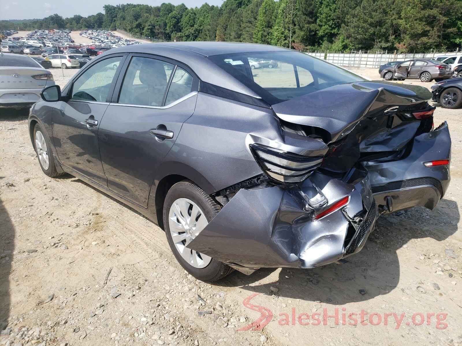 3N1AB8BV5LY267217 2020 NISSAN SENTRA