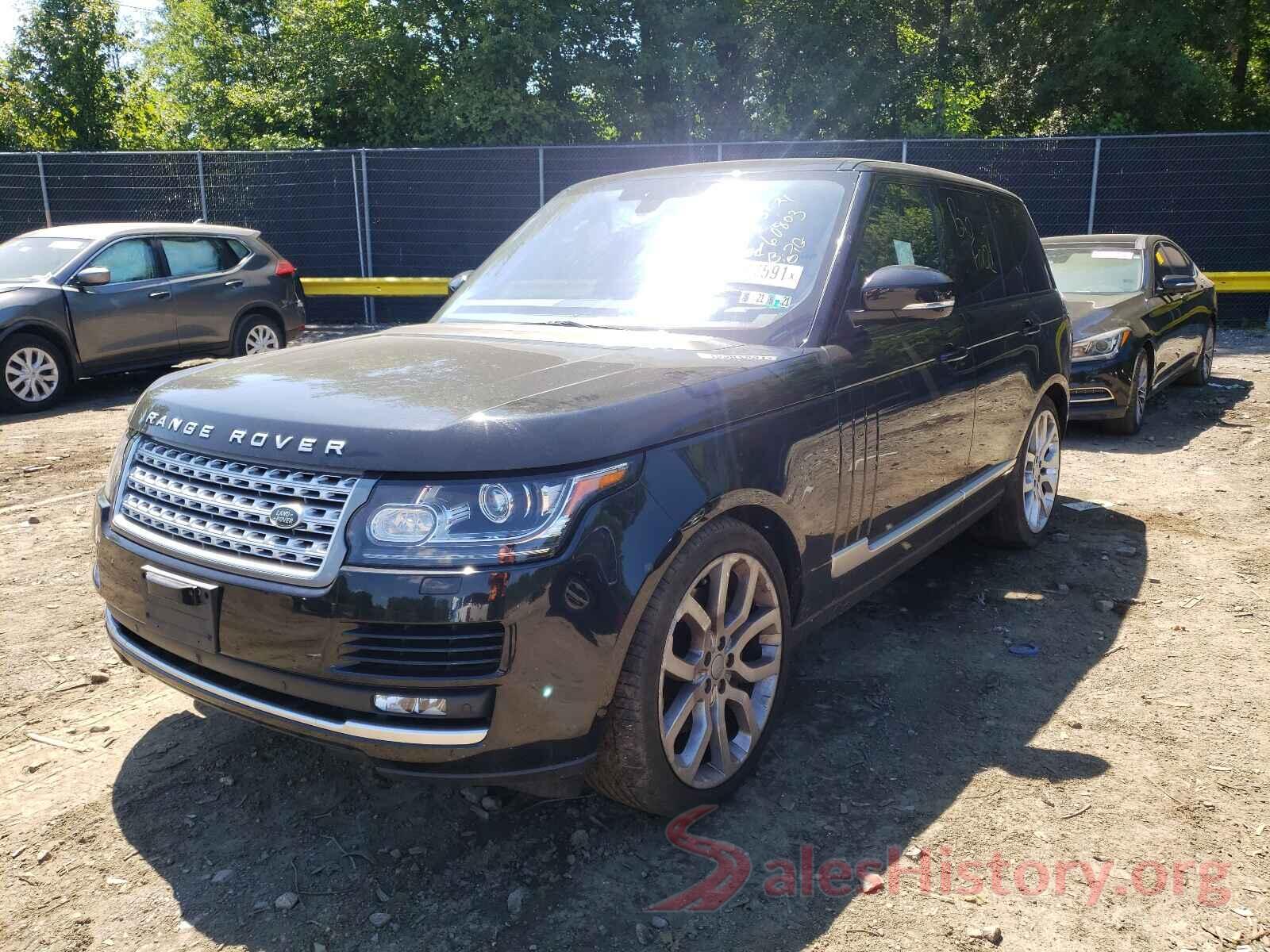 SALGS2VF5GA282800 2016 LAND ROVER RANGEROVER