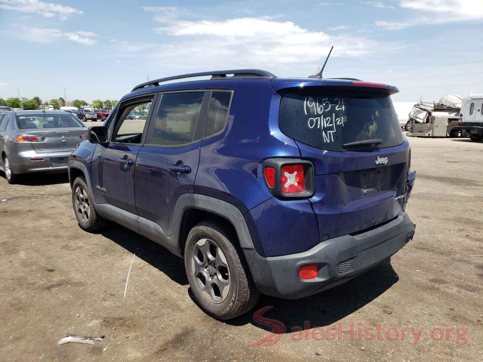 ZACCJAAB2HPG06566 2017 JEEP RENEGADE