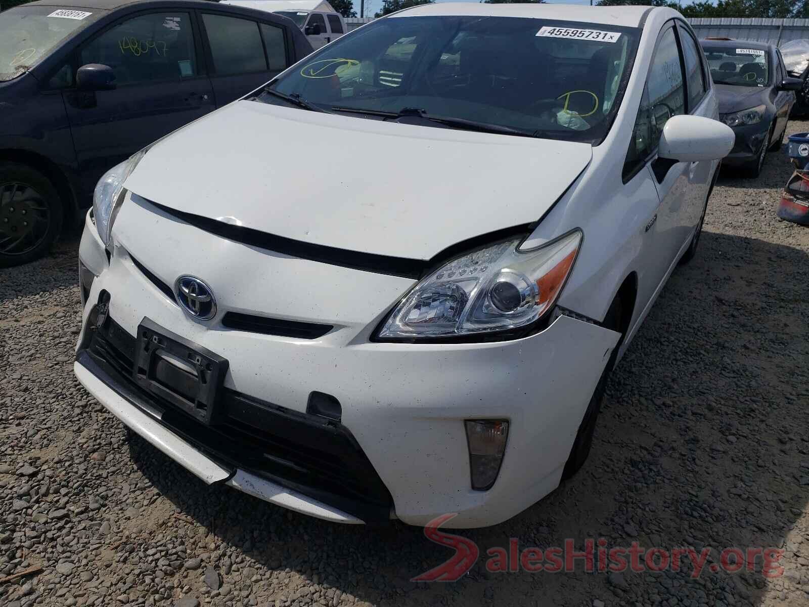 JTDKN3DU9F1933388 2015 TOYOTA PRIUS