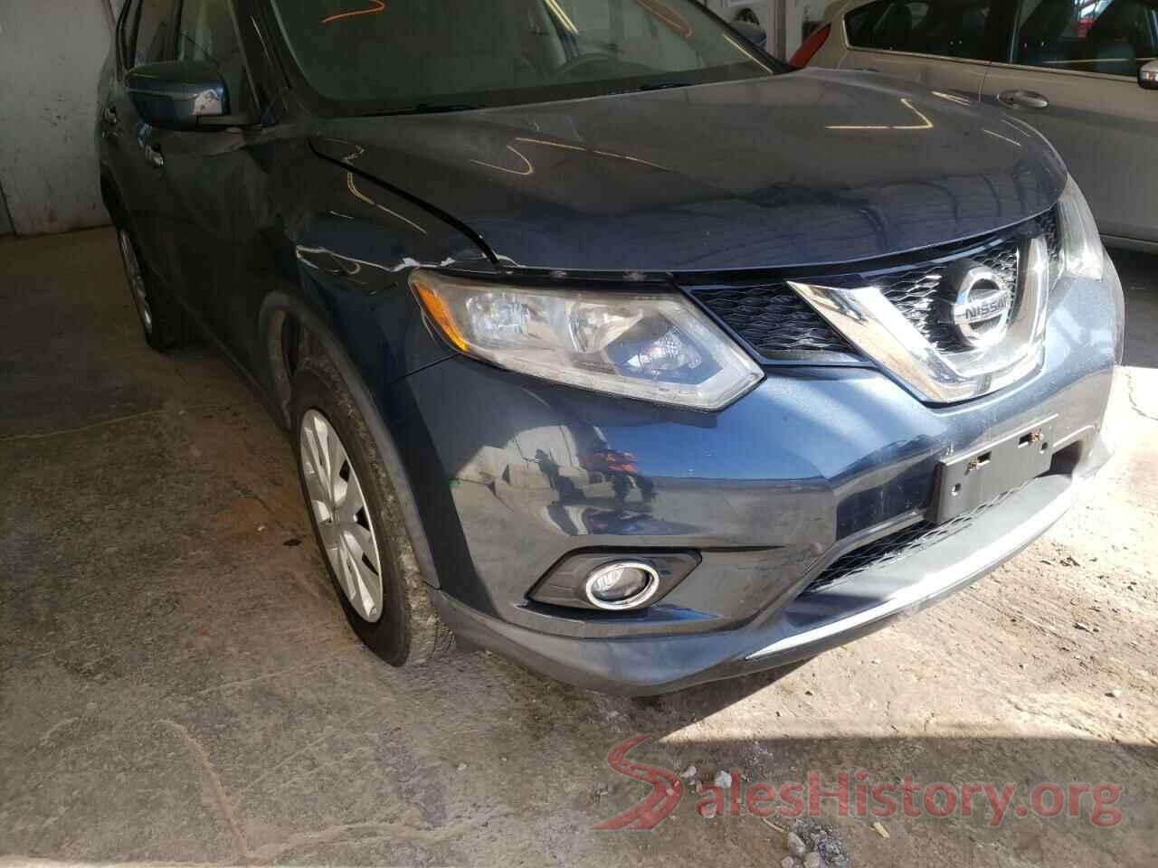 KNMAT2MV8GP632825 2016 NISSAN ROGUE