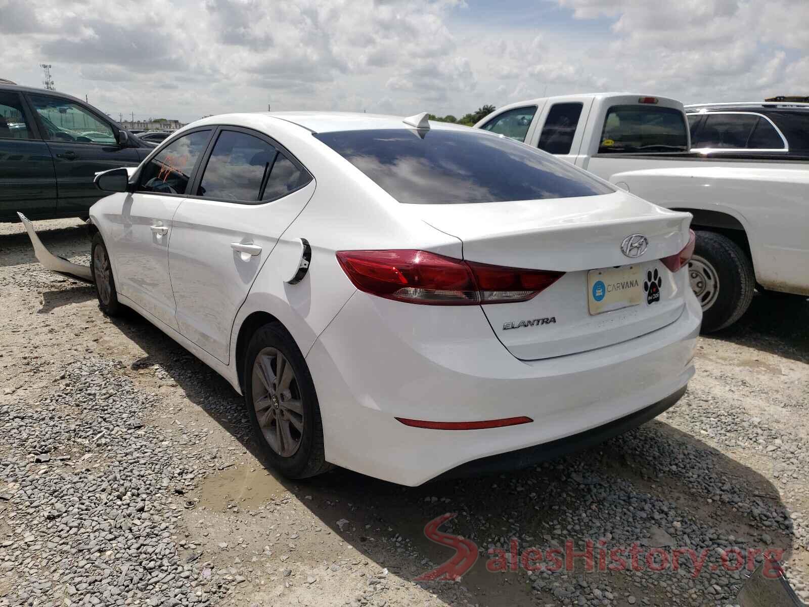 5NPD84LF0JH256323 2018 HYUNDAI ELANTRA