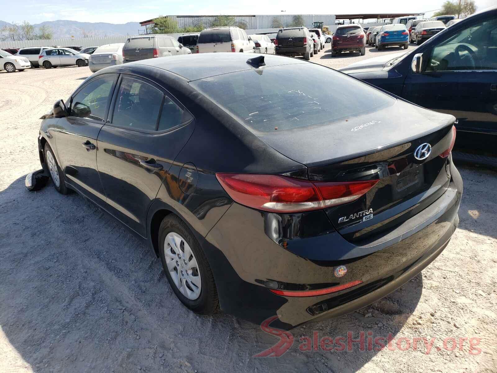 5NPD74LF9HH170781 2017 HYUNDAI ELANTRA