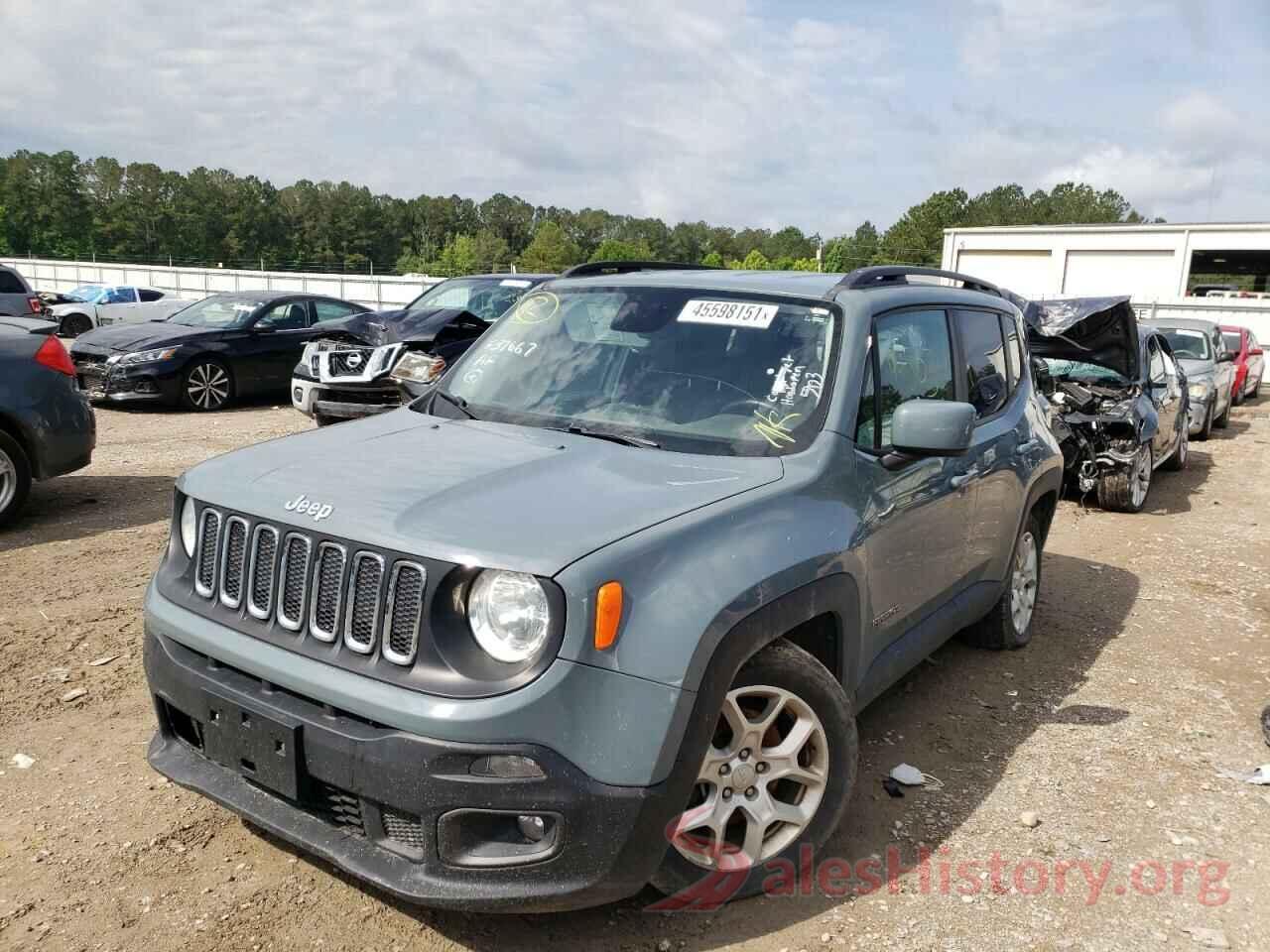 ZACCJABB4HPF37667 2017 JEEP RENEGADE