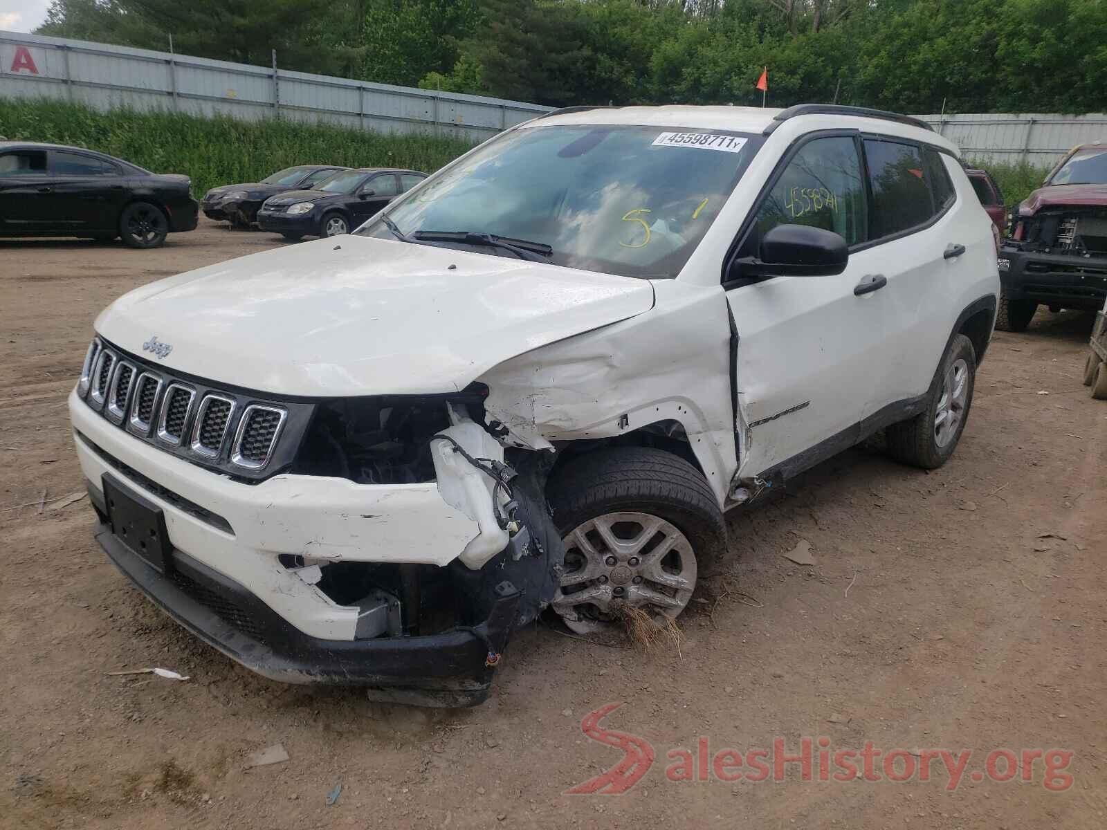 3C4NJDABXJT177721 2018 JEEP COMPASS