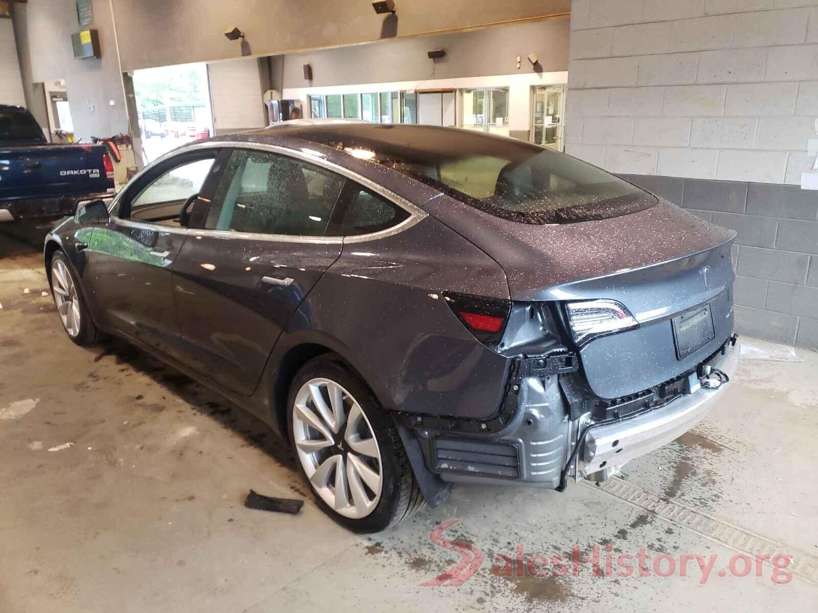 5YJ3E1EB4KF477453 2019 TESLA MODEL 3