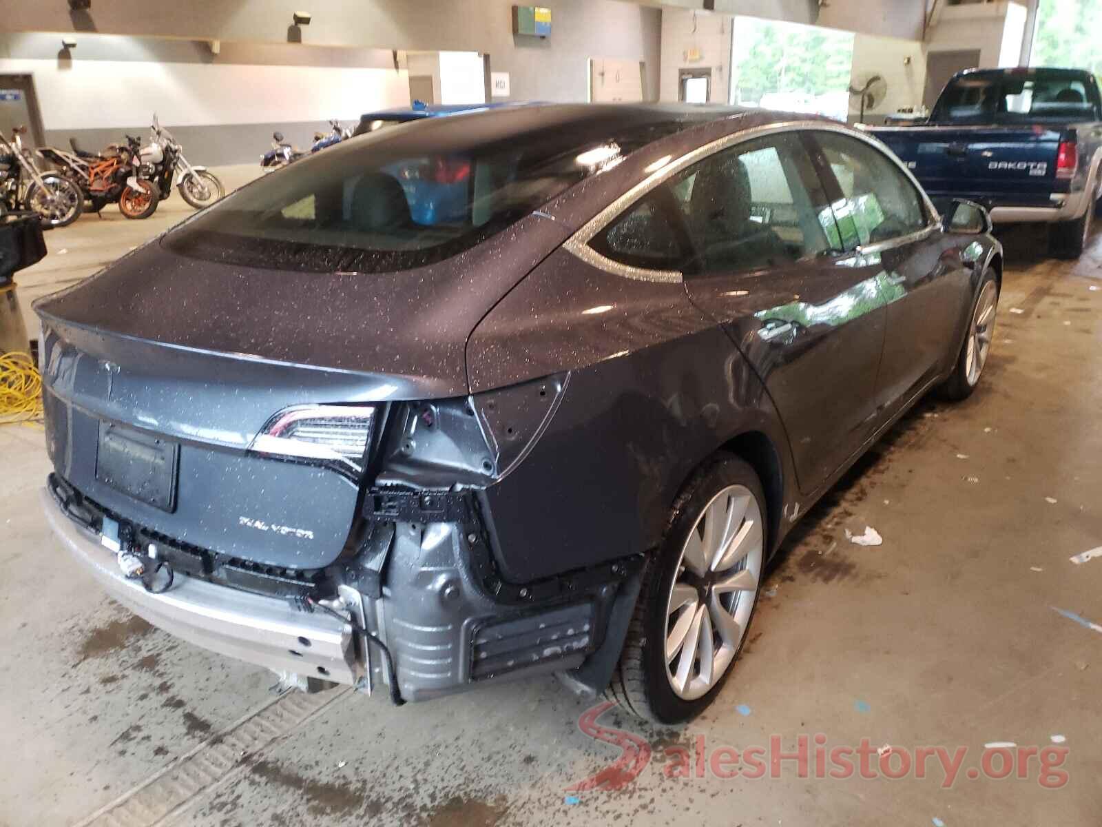 5YJ3E1EB4KF477453 2019 TESLA MODEL 3