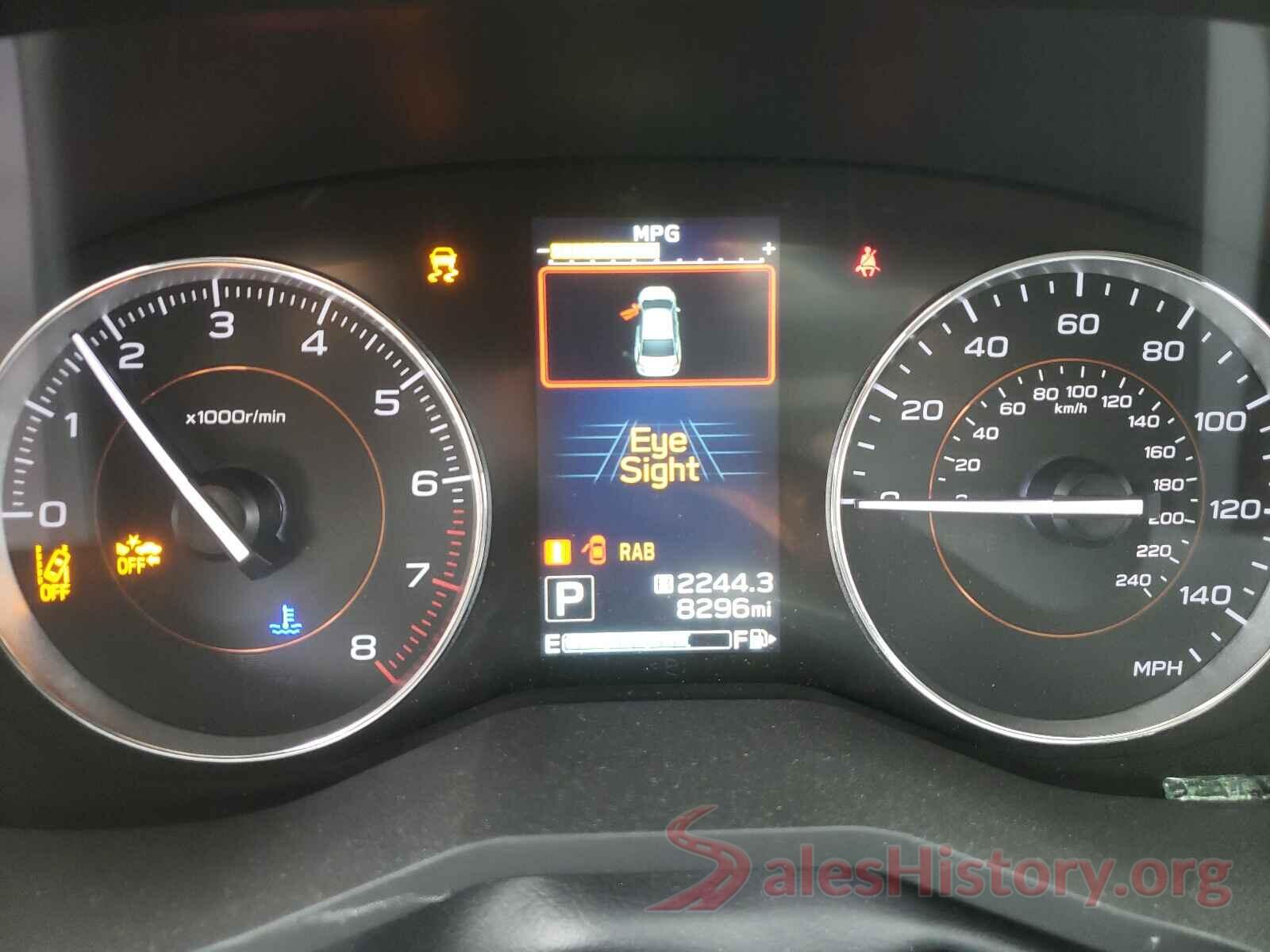 JF2GTAMC6K8355020 2019 SUBARU CROSSTREK