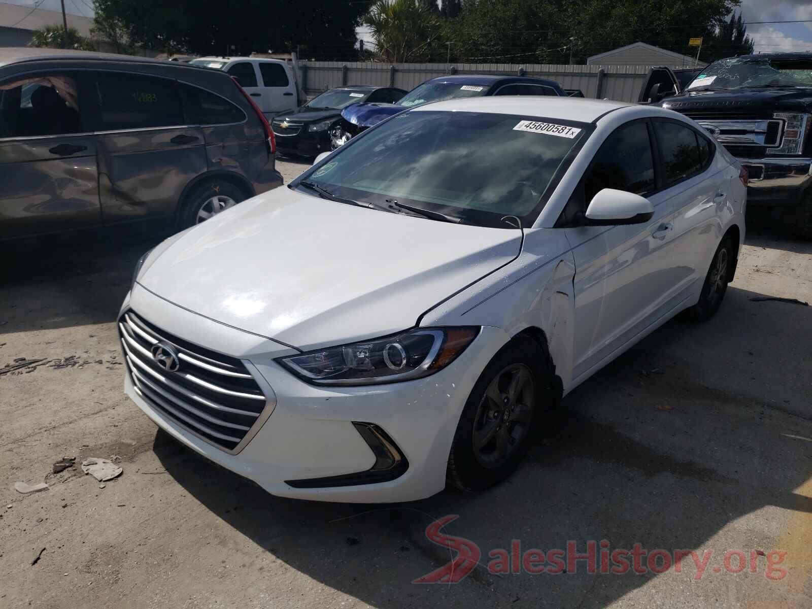 5NPD94LA2JH305331 2018 HYUNDAI ELANTRA