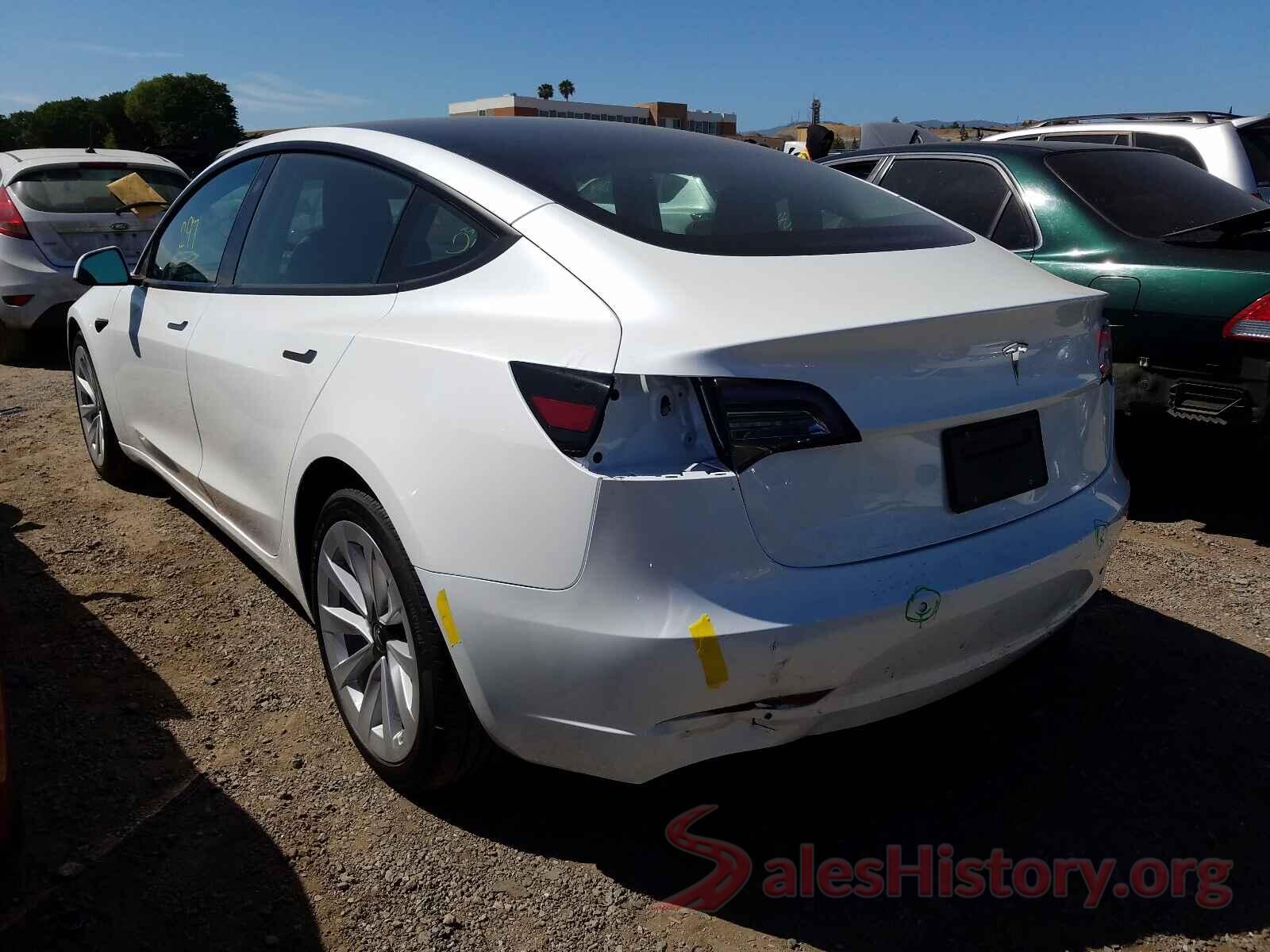 5YJ3E1EA4MF961715 2021 TESLA MODEL 3