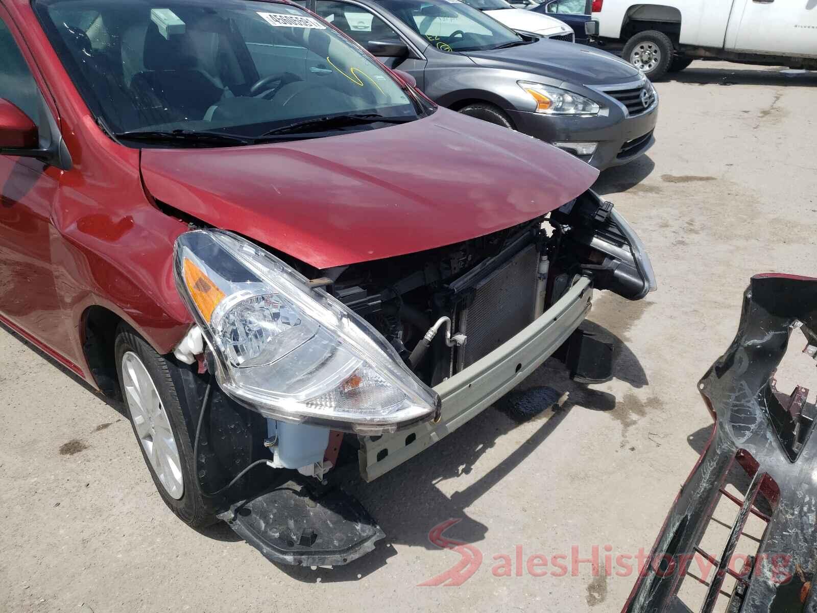 3N1CN7AP4KL843646 2019 NISSAN VERSA