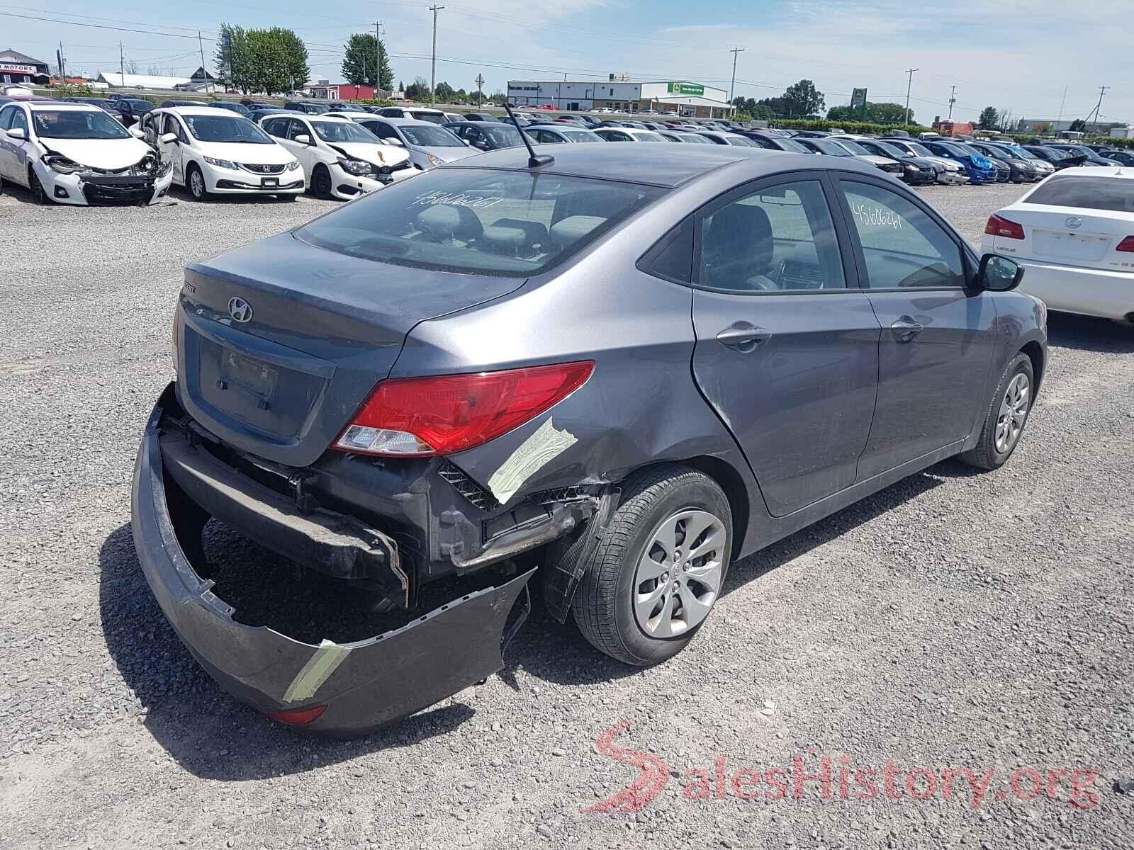 KMHCT4AE9GU140732 2016 HYUNDAI ACCENT