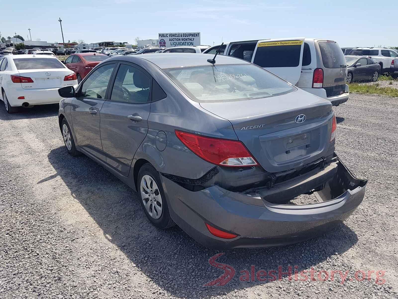 KMHCT4AE9GU140732 2016 HYUNDAI ACCENT