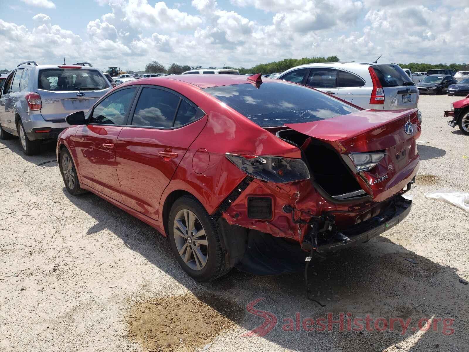 5NPD84LF4HH015861 2017 HYUNDAI ELANTRA