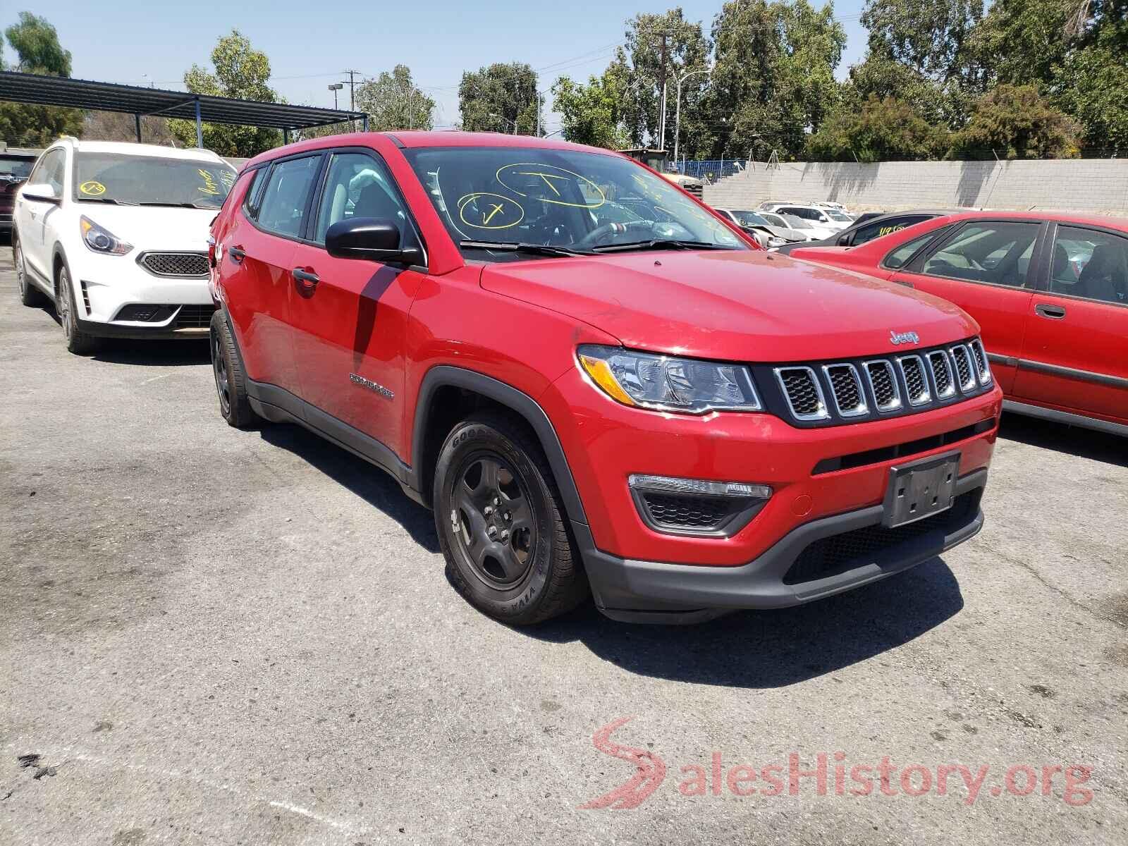 3C4NJCAB0KT814997 2019 JEEP COMPASS