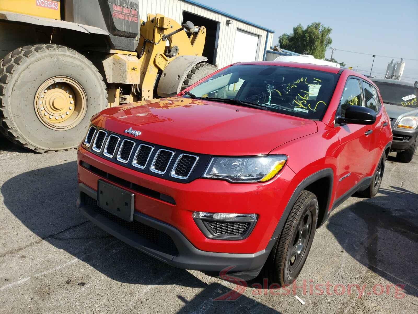 3C4NJCAB0KT814997 2019 JEEP COMPASS