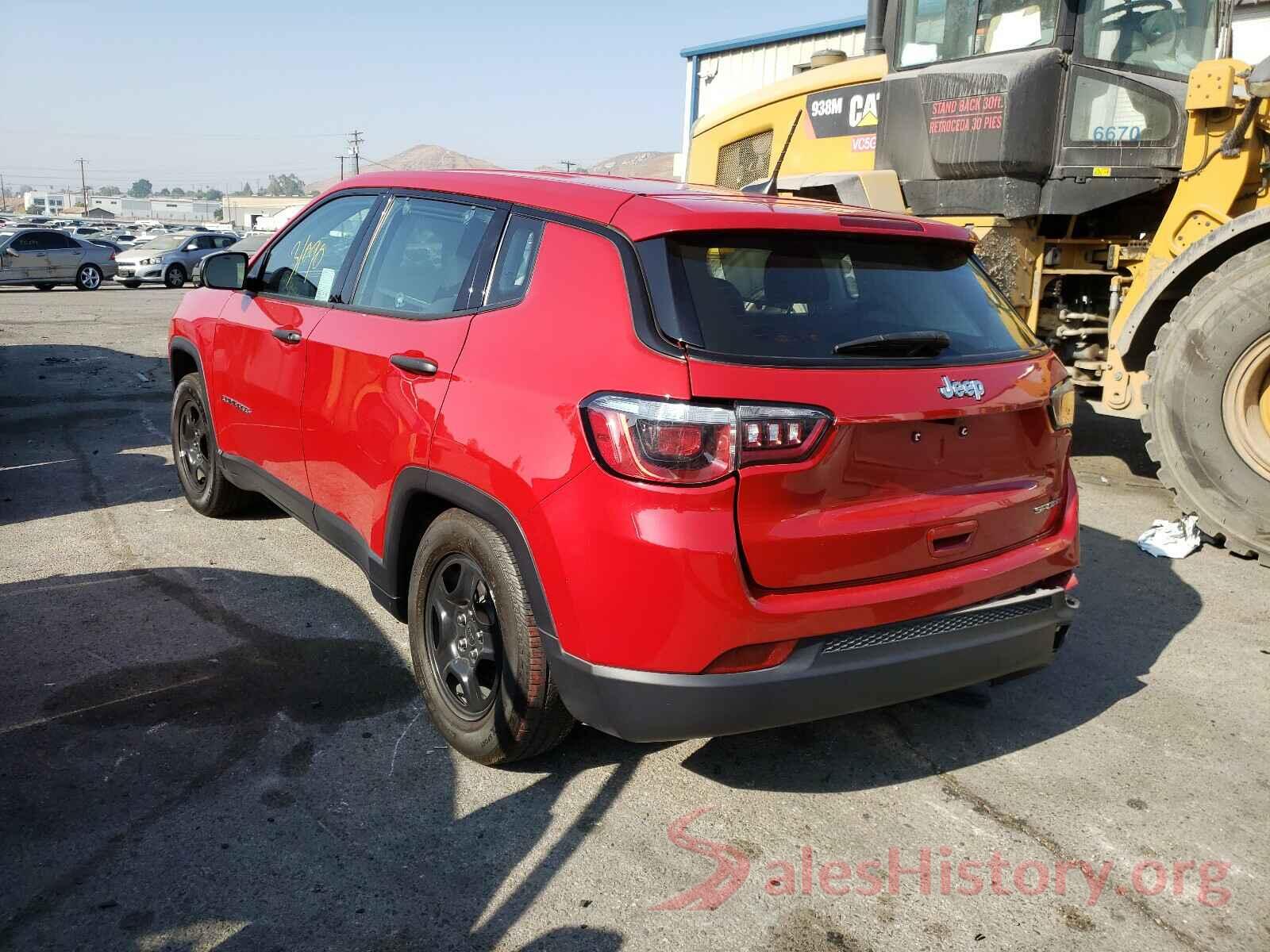 3C4NJCAB0KT814997 2019 JEEP COMPASS