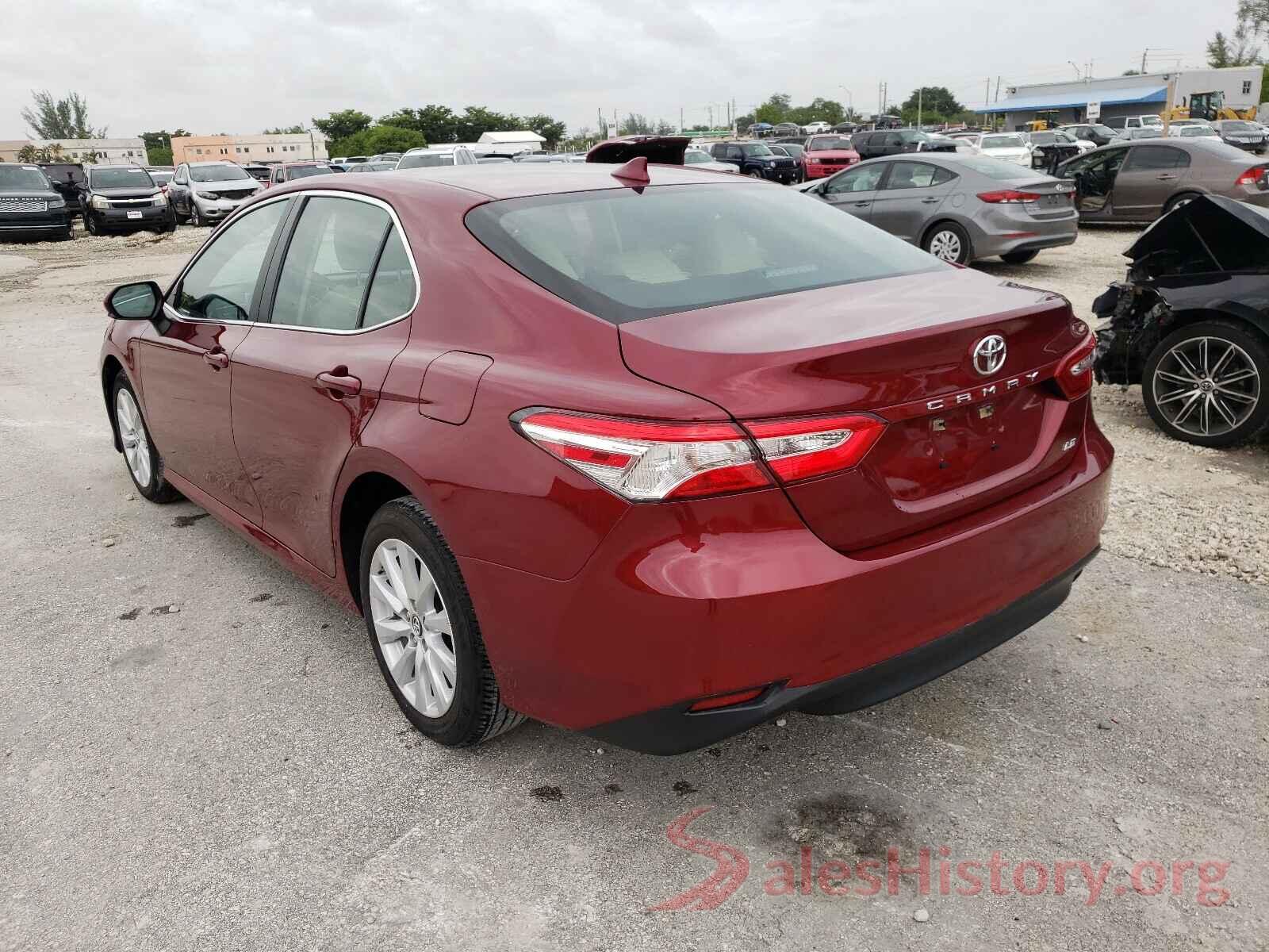 4T1B11HK4KU831557 2019 TOYOTA CAMRY