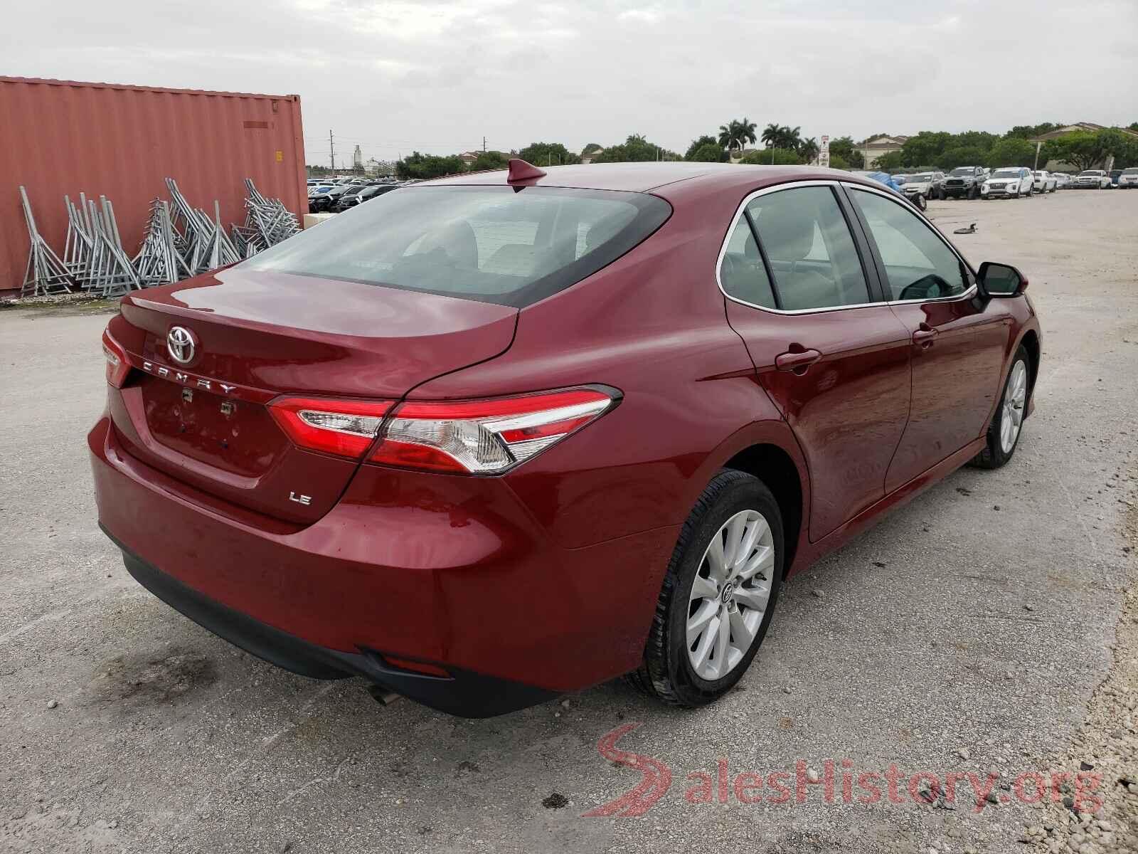 4T1B11HK4KU831557 2019 TOYOTA CAMRY