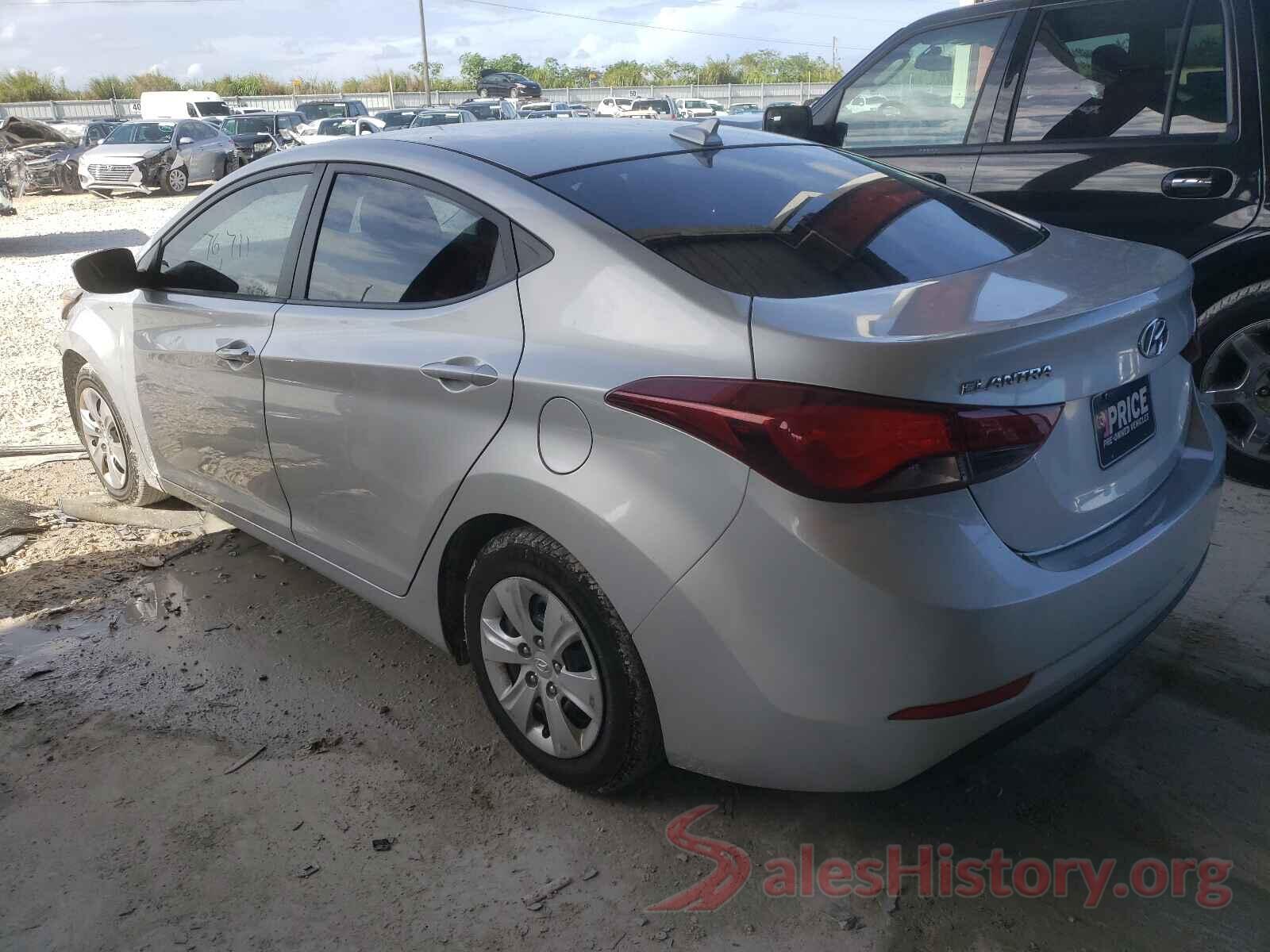 5NPDH4AE1GH717483 2016 HYUNDAI ELANTRA