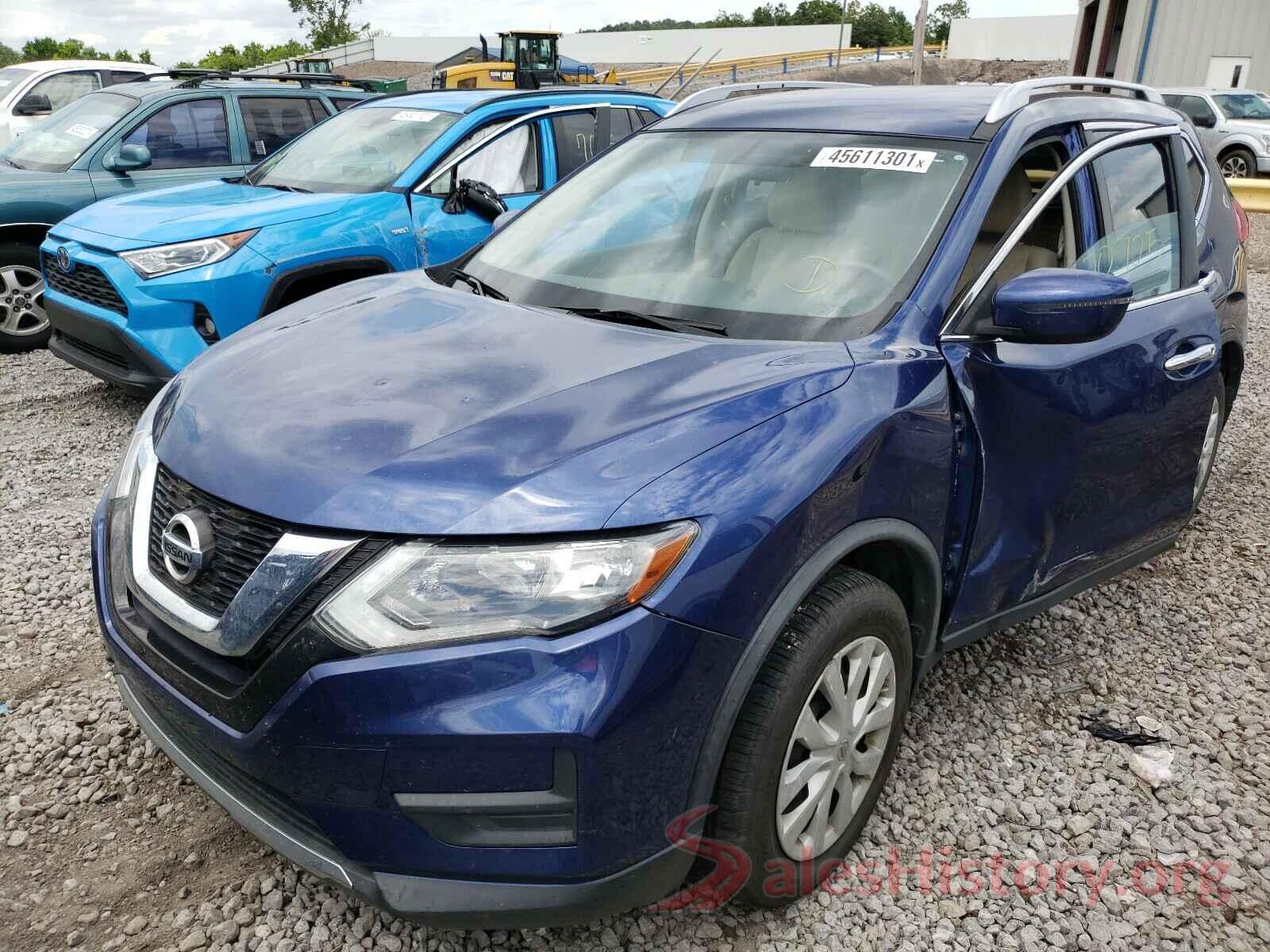 JN8AT2MT6HW138134 2017 NISSAN ROGUE