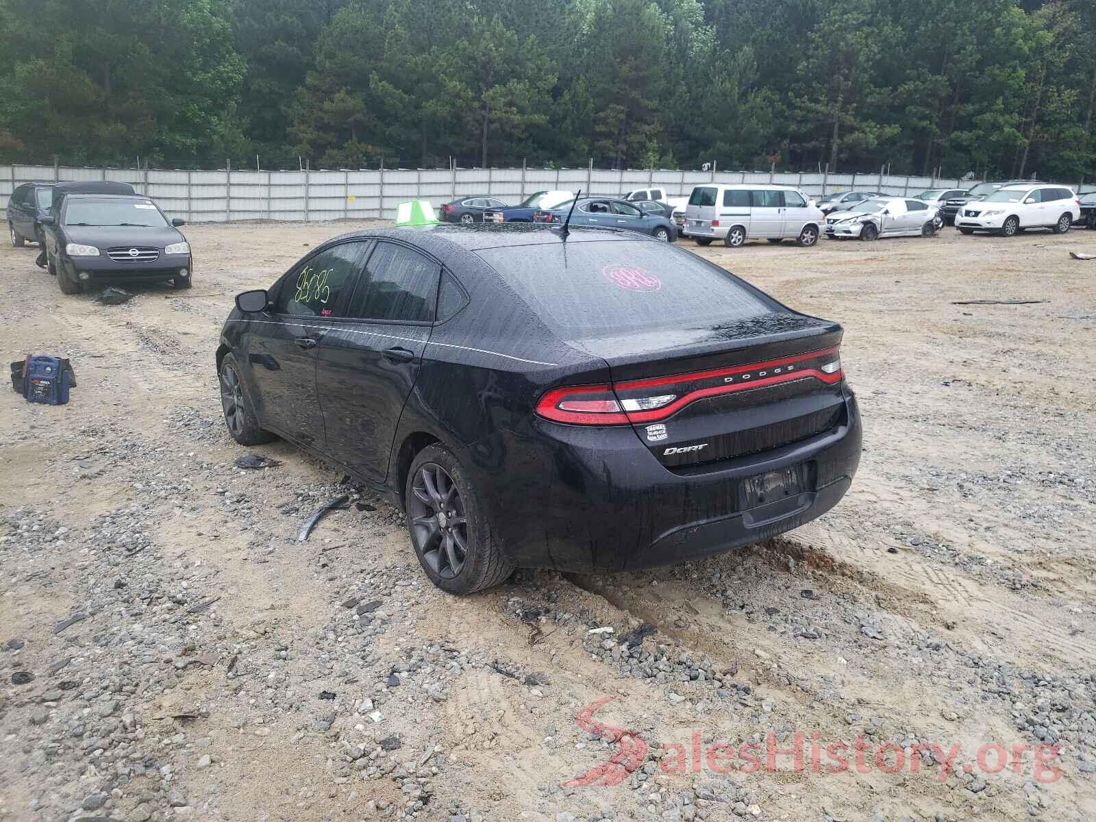 1C3CDFAA5GD767362 2016 DODGE DART