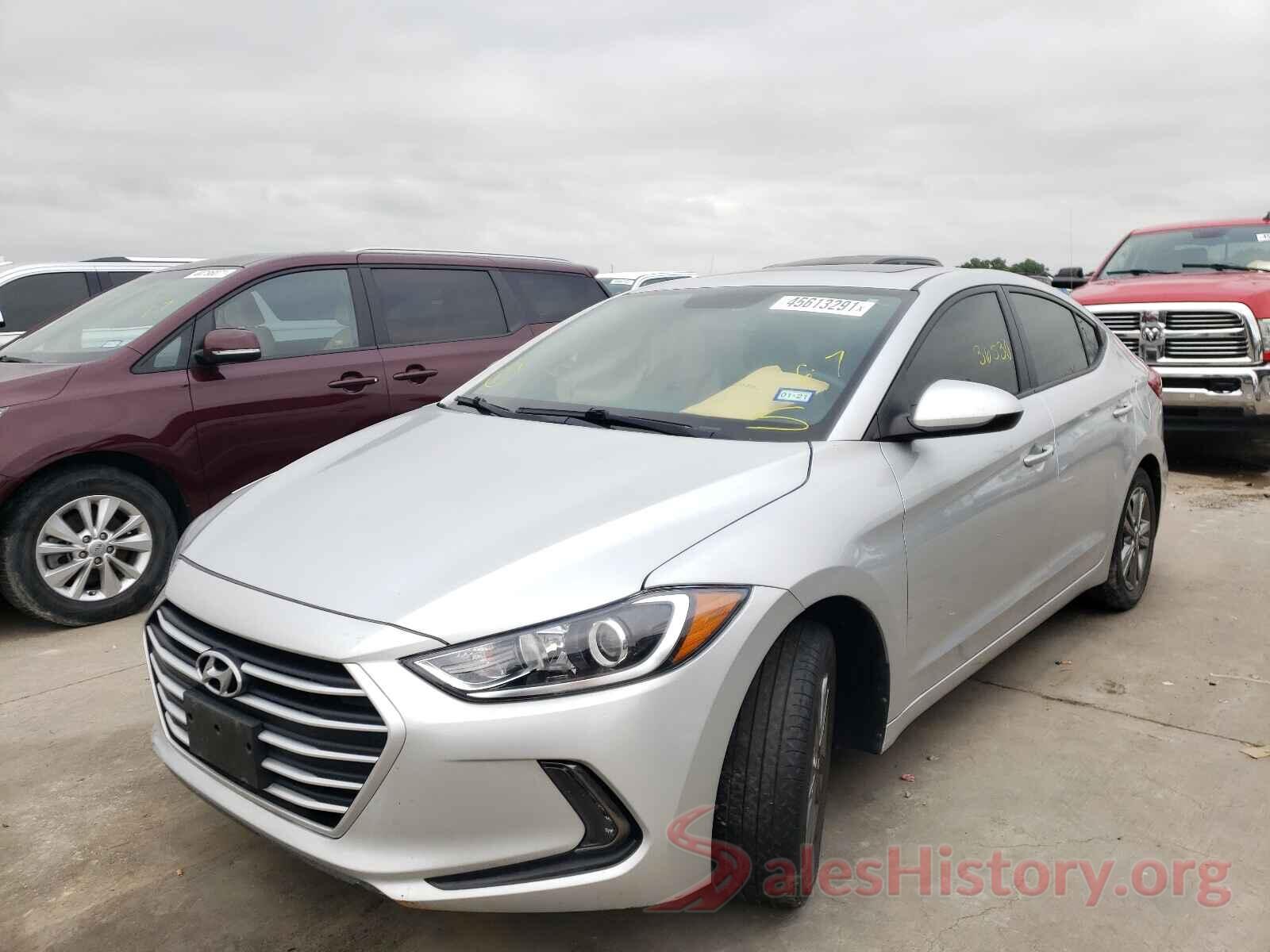 5NPD84LF8JH314971 2018 HYUNDAI ELANTRA