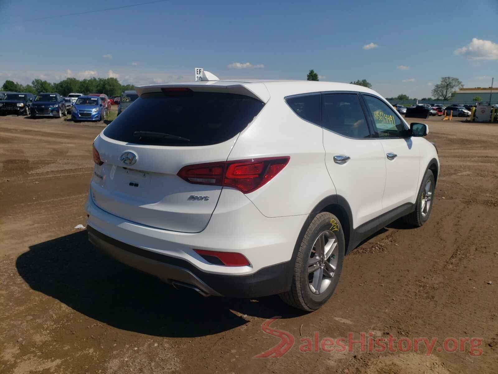 5XYZT3LB2HG435556 2017 HYUNDAI SANTA FE