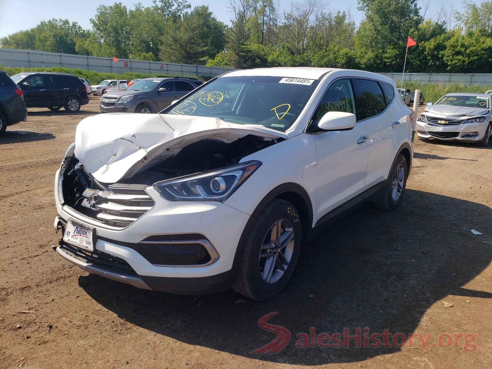 5XYZT3LB2HG435556 2017 HYUNDAI SANTA FE