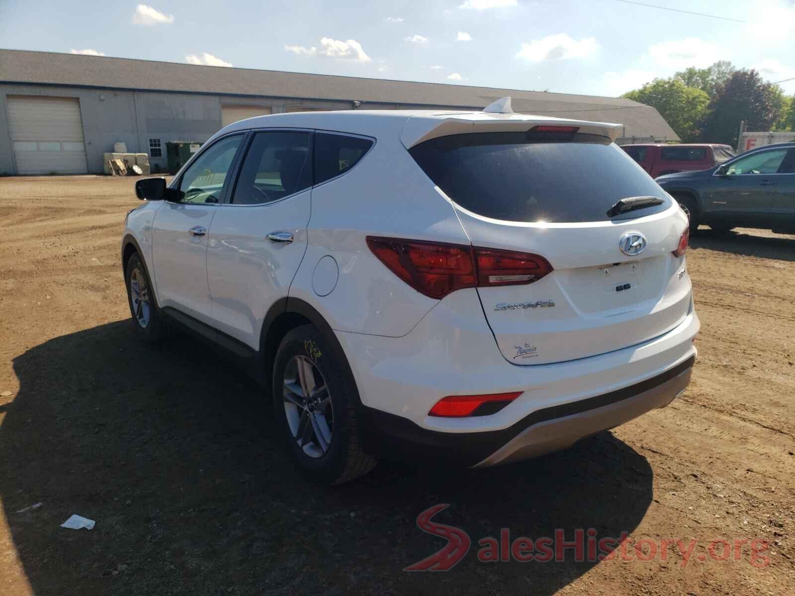 5XYZT3LB2HG435556 2017 HYUNDAI SANTA FE