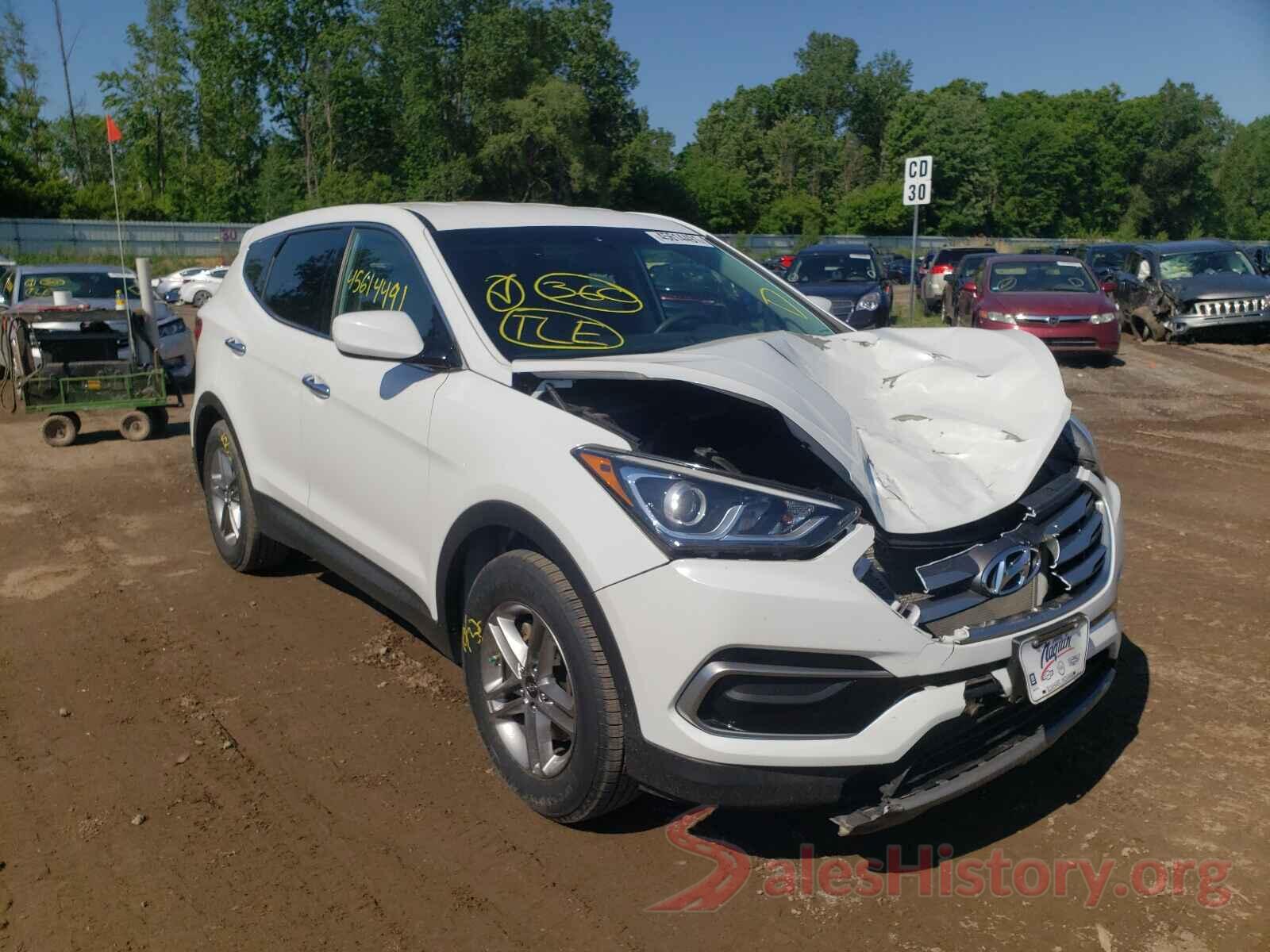 5XYZT3LB2HG435556 2017 HYUNDAI SANTA FE