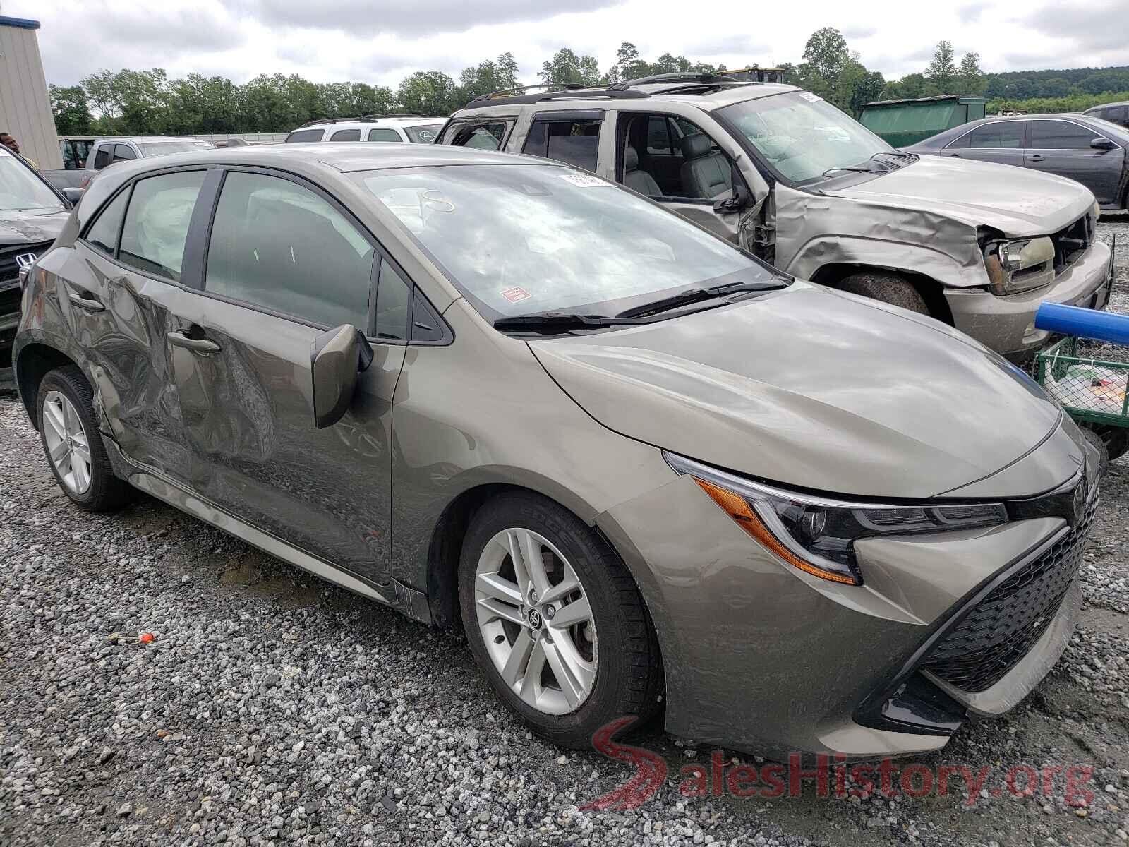 JTND4RBE7L3090913 2020 TOYOTA COROLLA