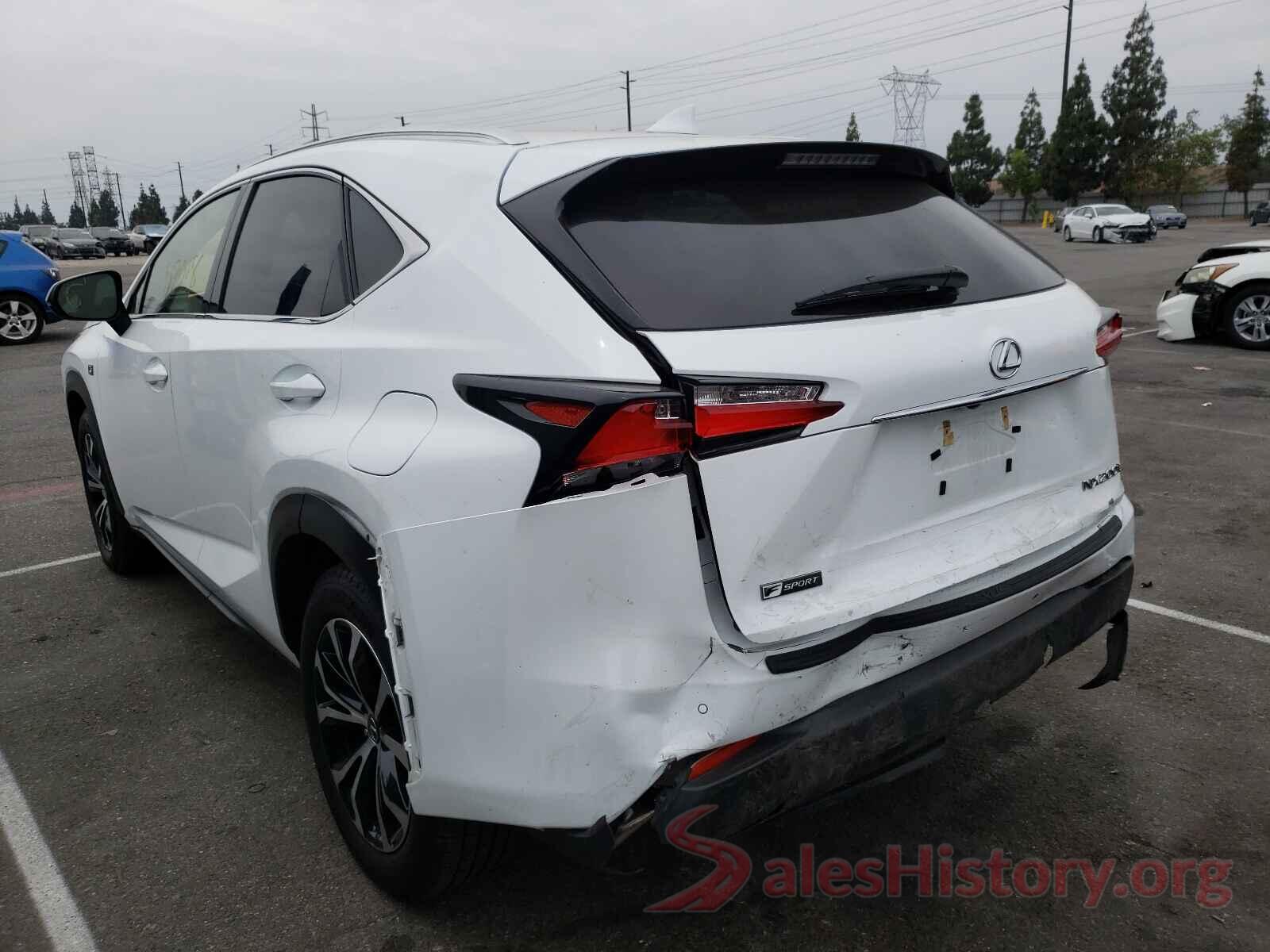 JTJYARBZ4H2056620 2017 LEXUS NX