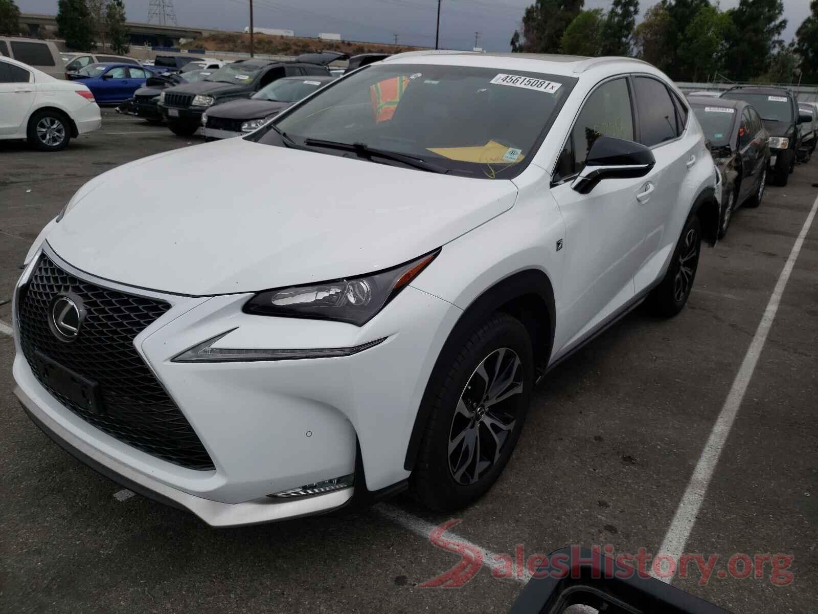 JTJYARBZ4H2056620 2017 LEXUS NX