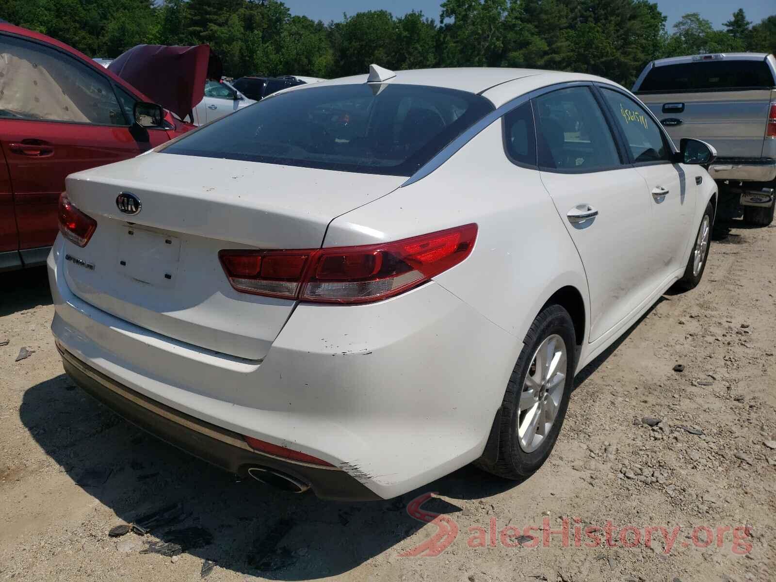 KNAGT4L36G5102237 2016 KIA OPTIMA