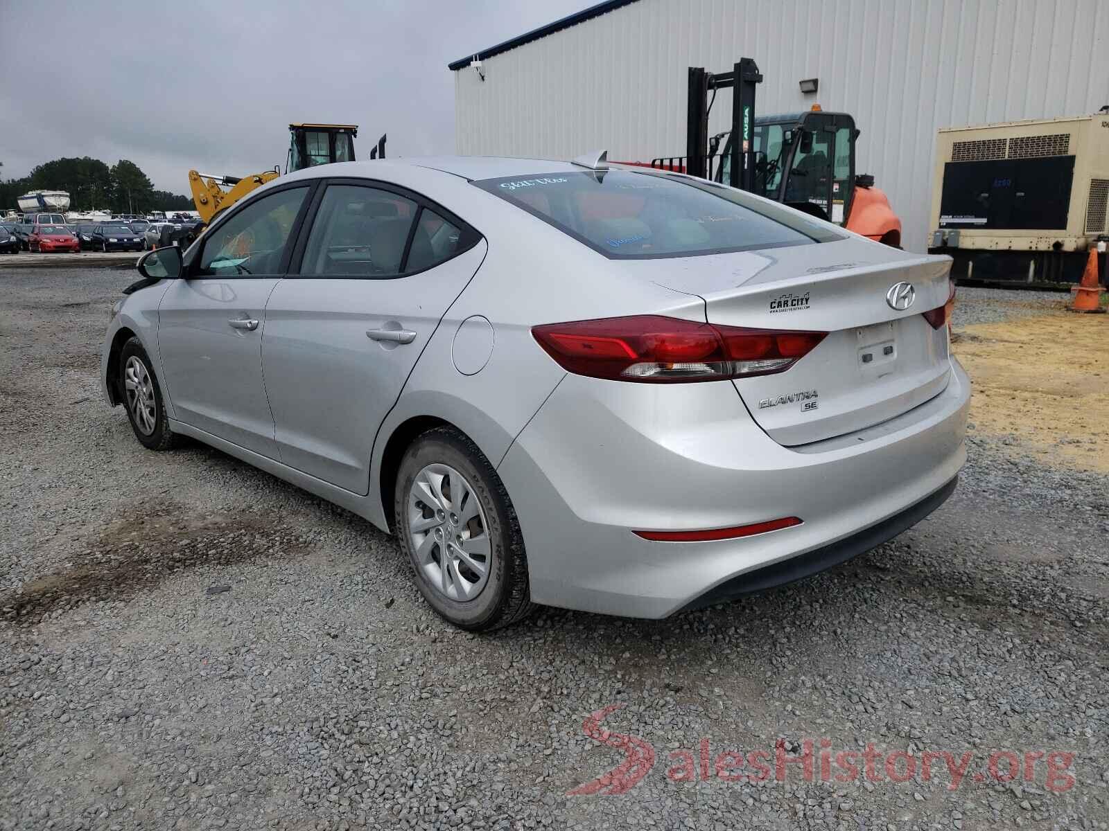 5NPD74LF9HH163393 2017 HYUNDAI ELANTRA