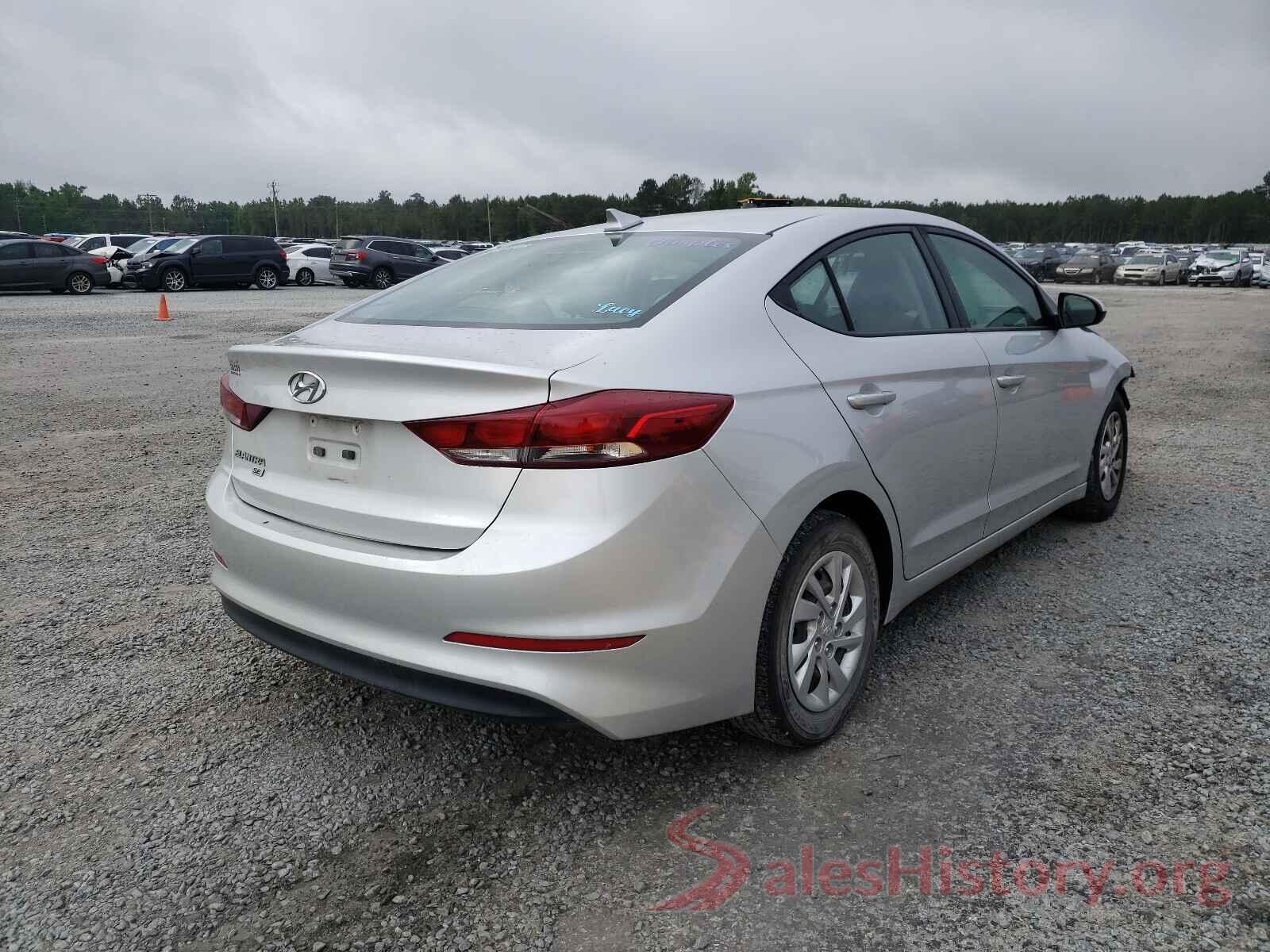 5NPD74LF9HH163393 2017 HYUNDAI ELANTRA