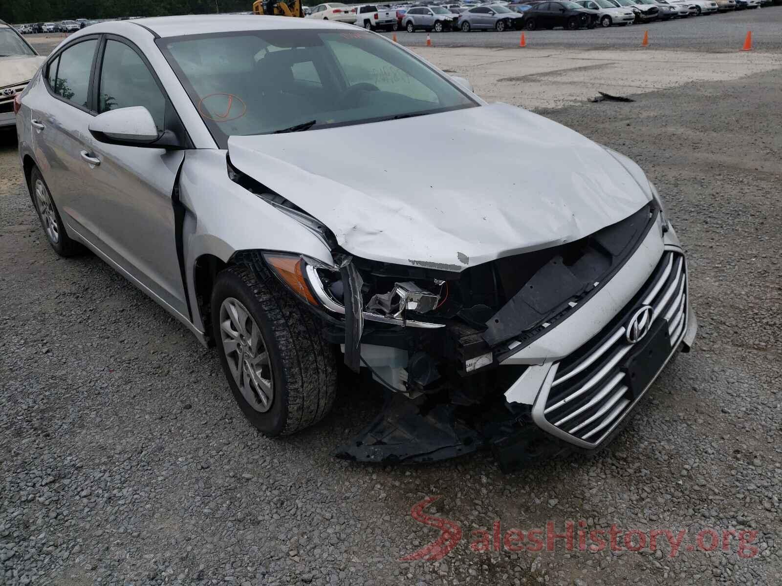 5NPD74LF9HH163393 2017 HYUNDAI ELANTRA