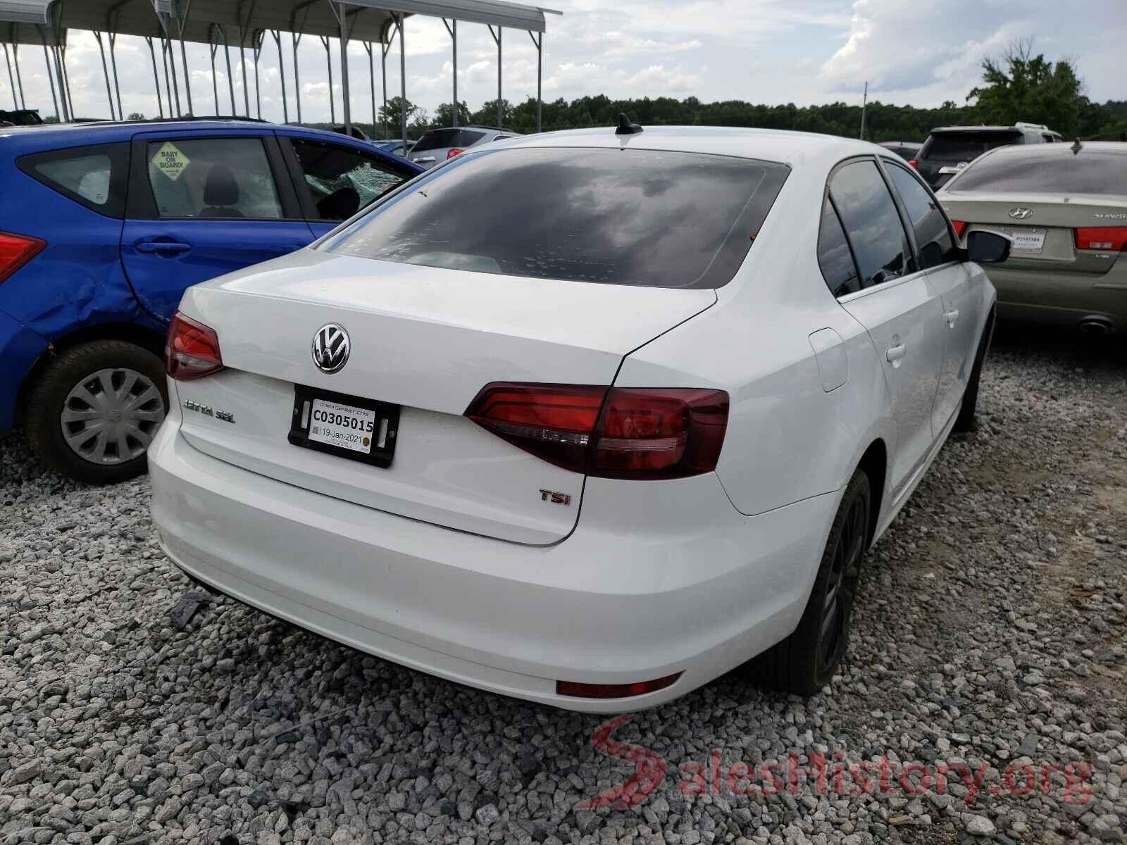 3VWL07AJ1GM233256 2016 VOLKSWAGEN JETTA