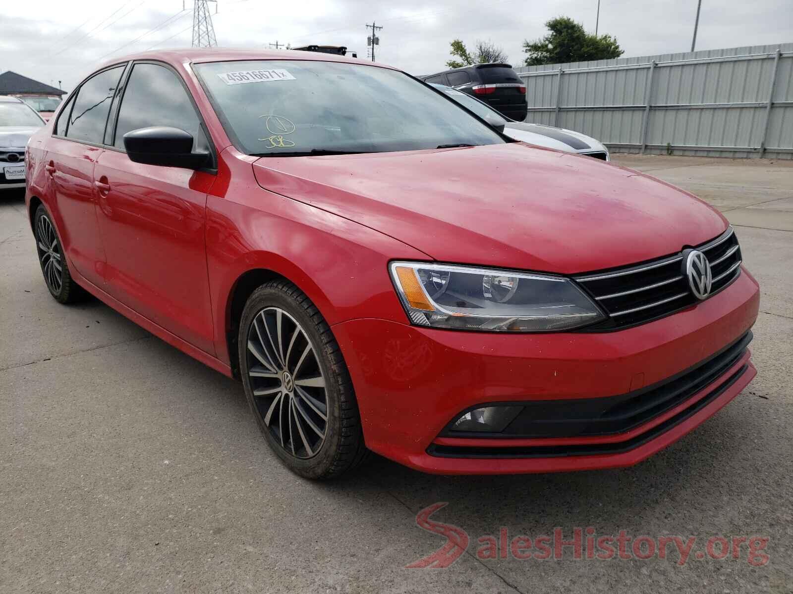 3VWB17AJ7GM279005 2016 VOLKSWAGEN JETTA