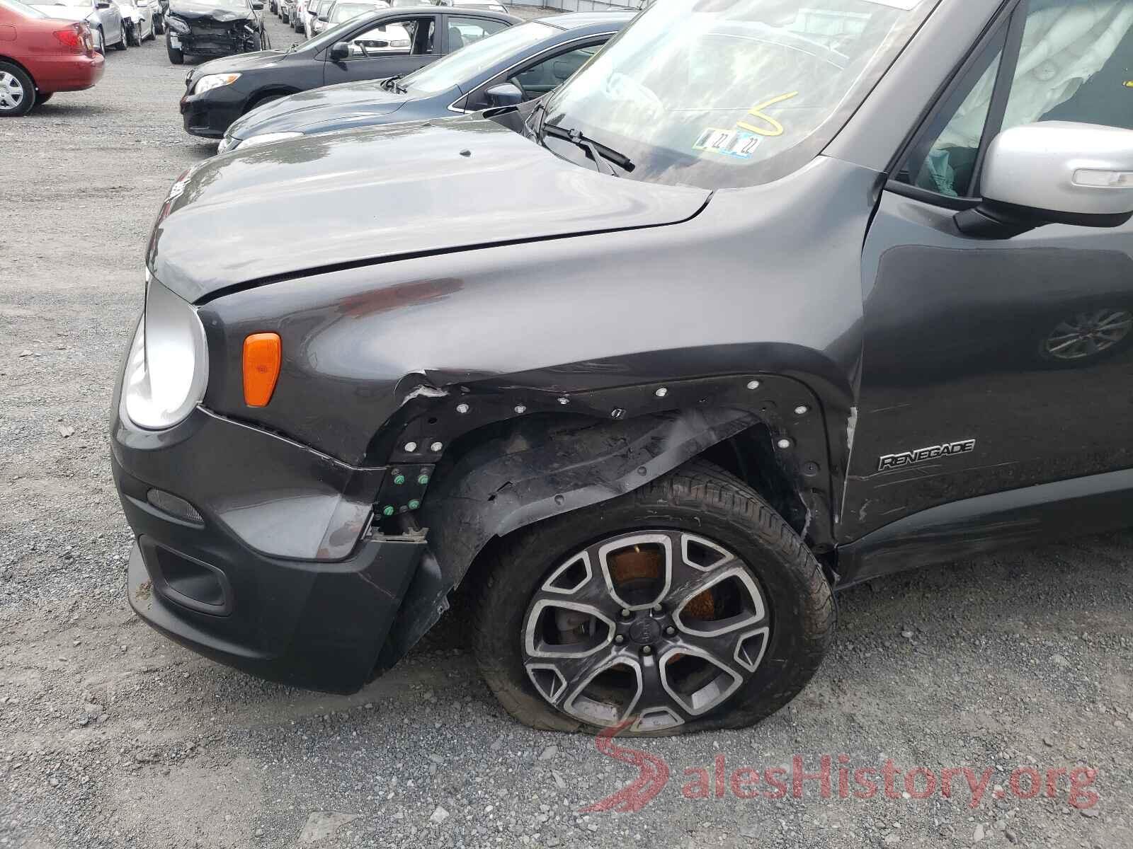 ZACCJBDT9GPC92665 2016 JEEP RENEGADE