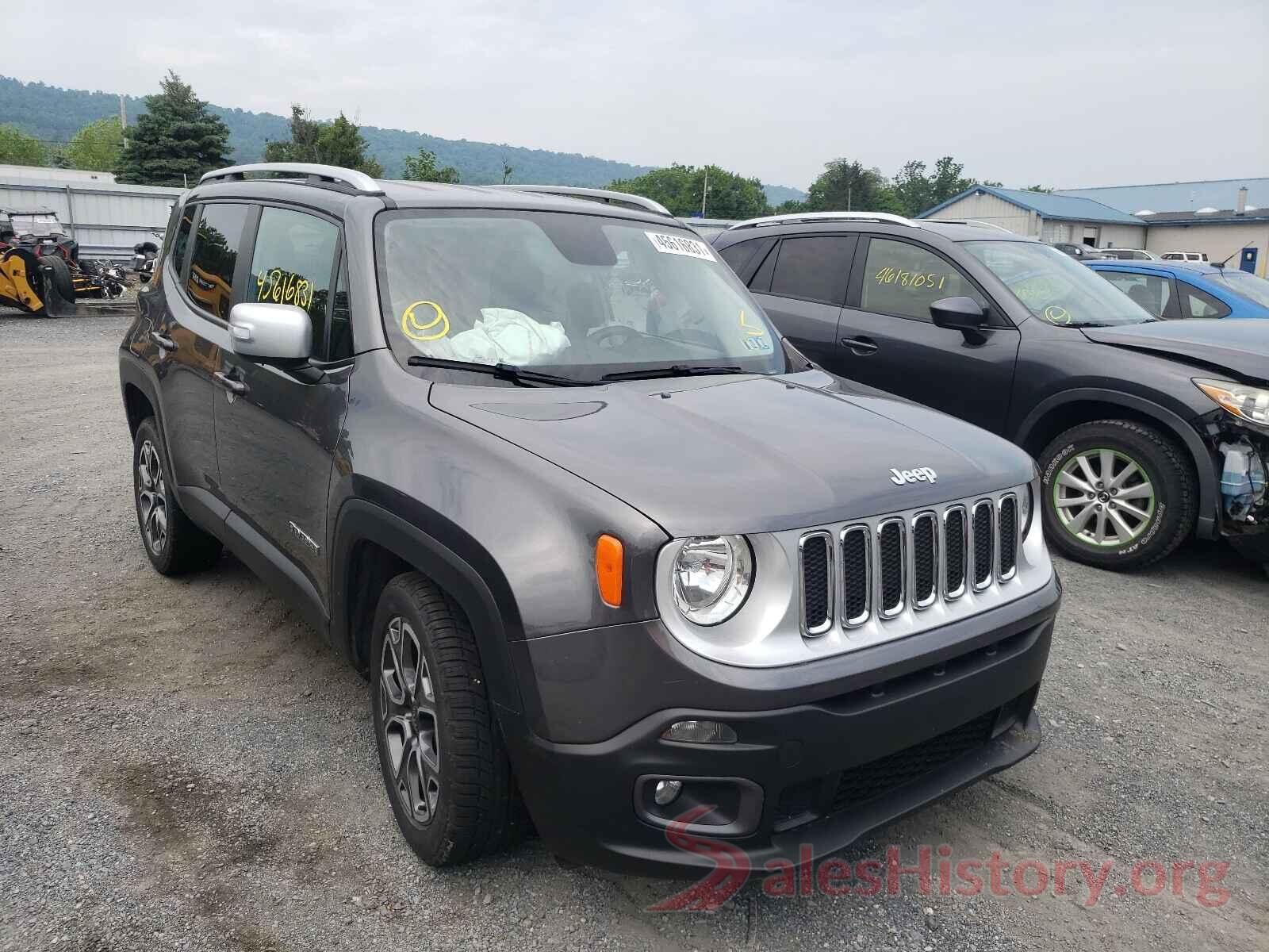 ZACCJBDT9GPC92665 2016 JEEP RENEGADE