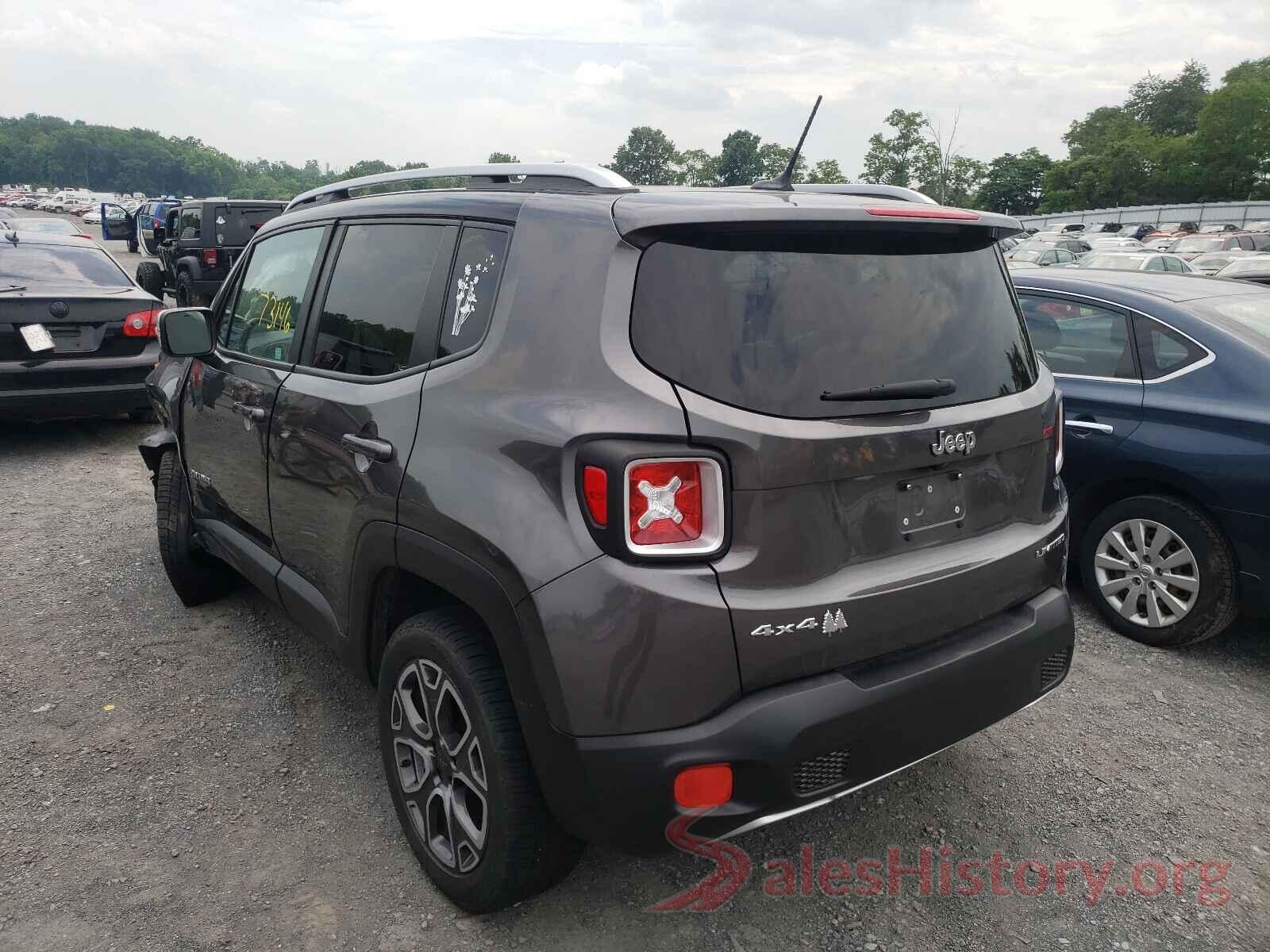 ZACCJBDT9GPC92665 2016 JEEP RENEGADE