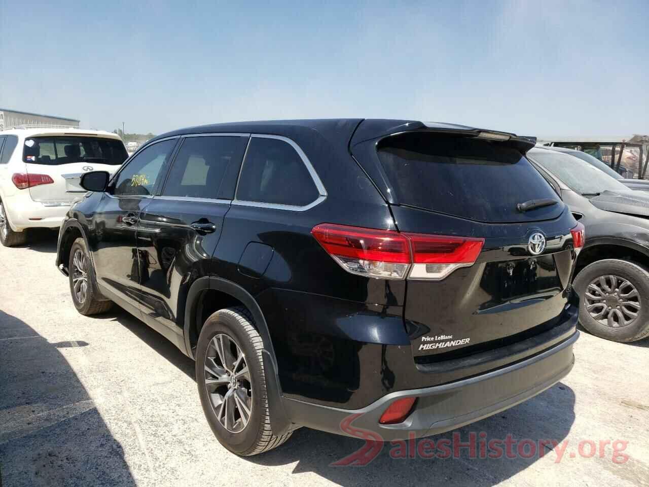 5TDBZRFH5KS961094 2019 TOYOTA HIGHLANDER