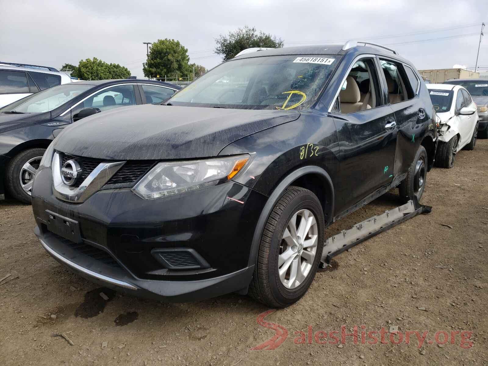 KNMAT2MV3GP632098 2016 NISSAN ROGUE