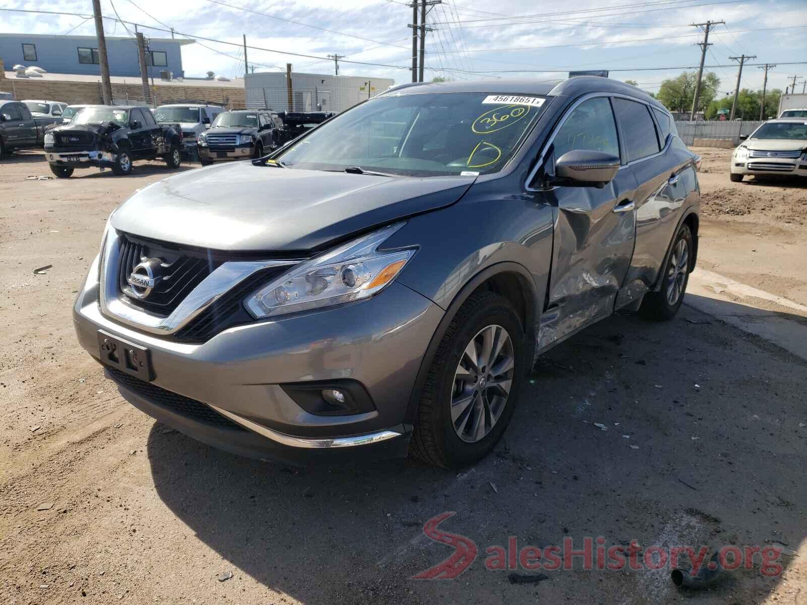 5N1AZ2MH3HN189694 2017 NISSAN MURANO